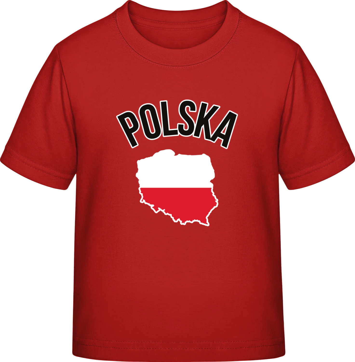 Polska - Red Exact 190 Kids - Front