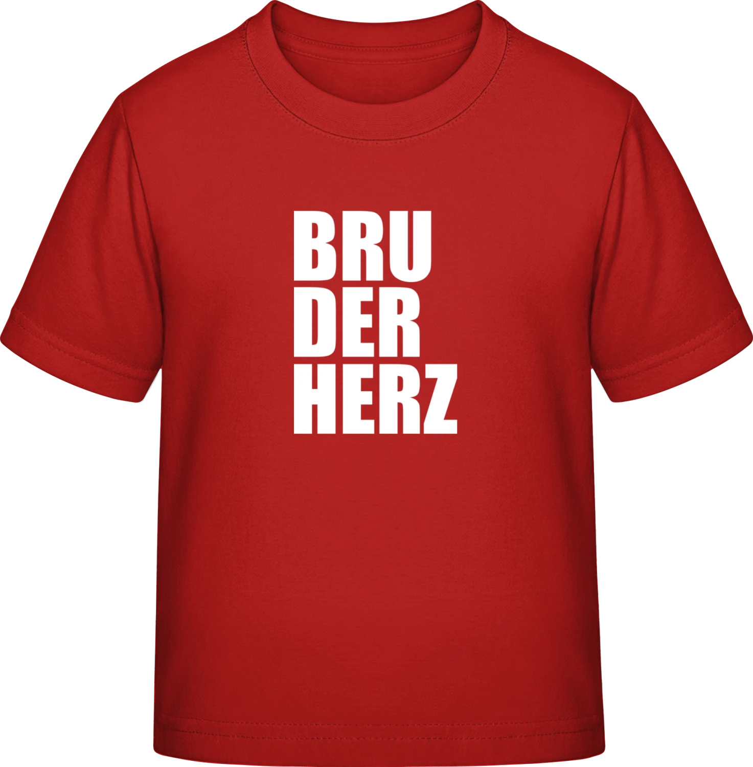 Bruderherz - Red Exact 190 Kids - Front