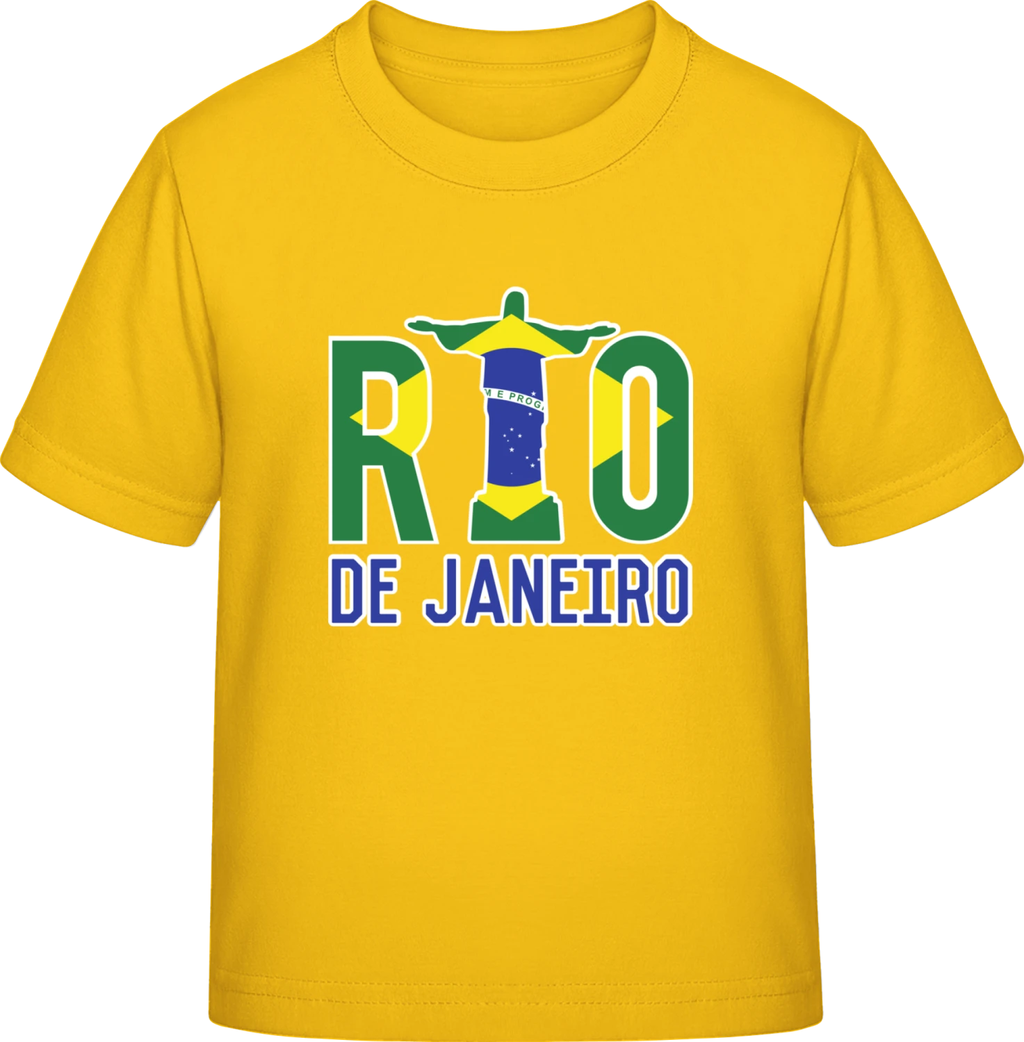 Rio De Janeiro Brasil - Gold Exact 190 Kids - Front