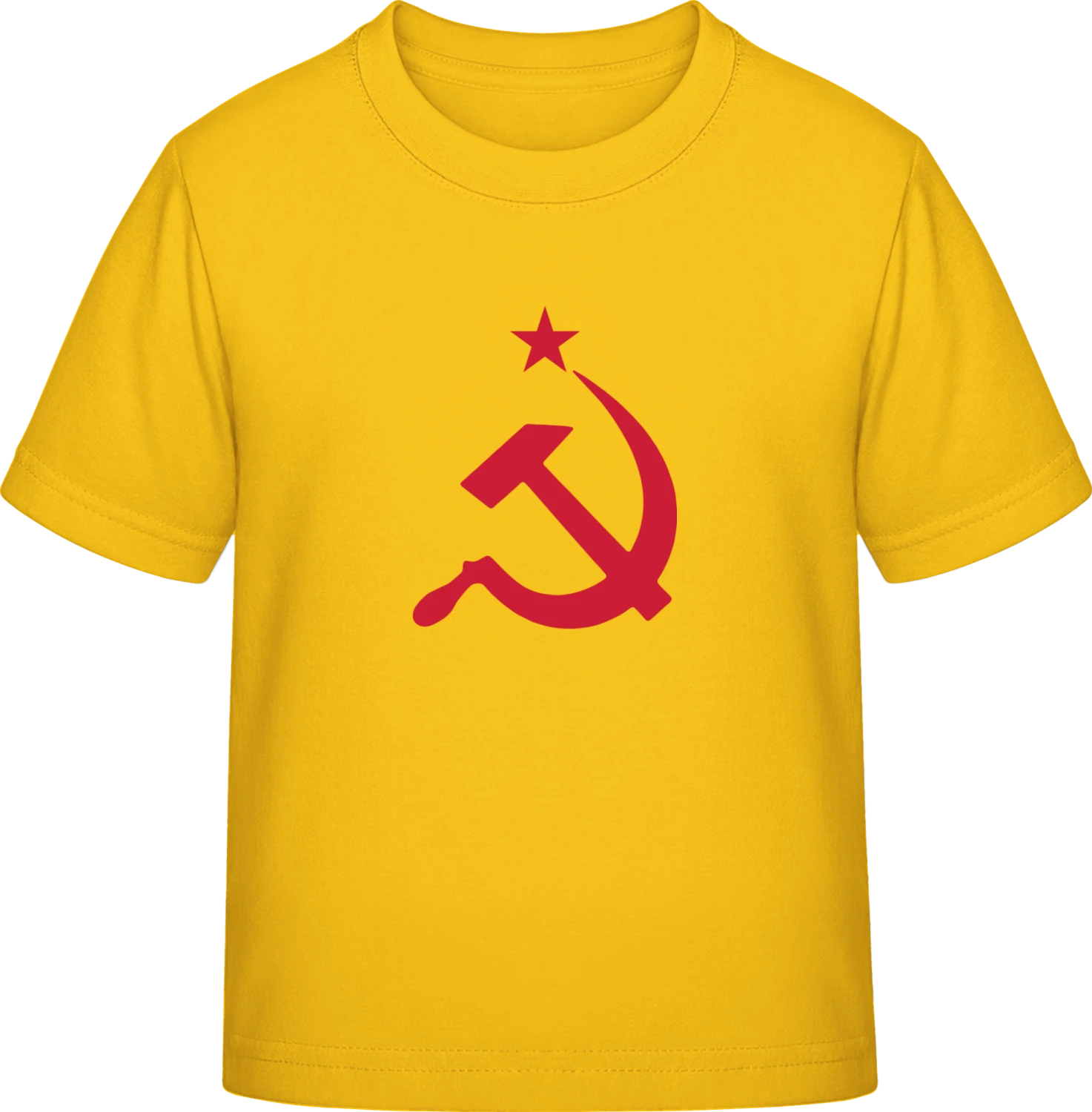 Communism Symbol - Gold Exact 190 Kids - Front