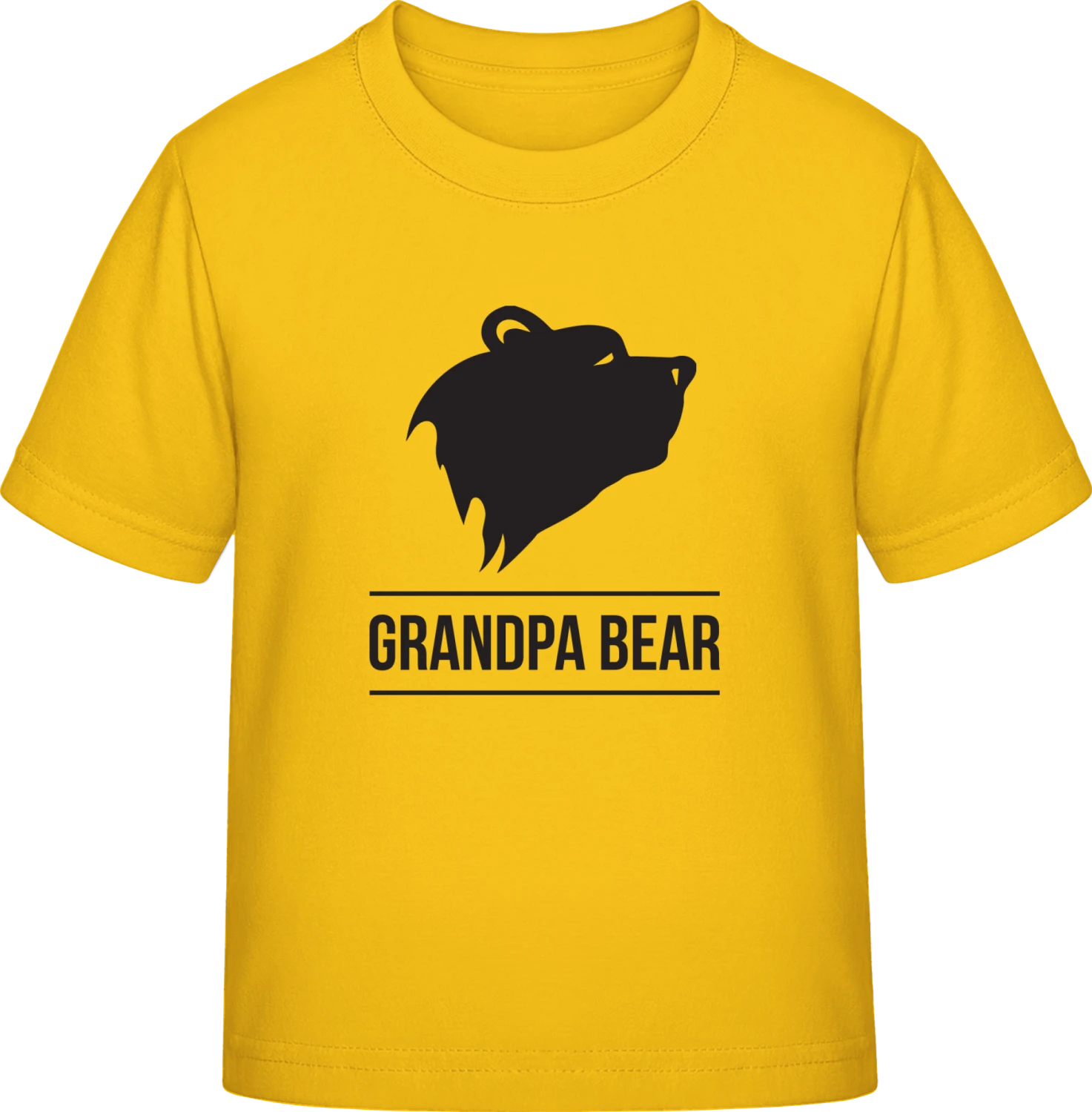 Grandpa Bear - Gold Exact 190 Kids - Front