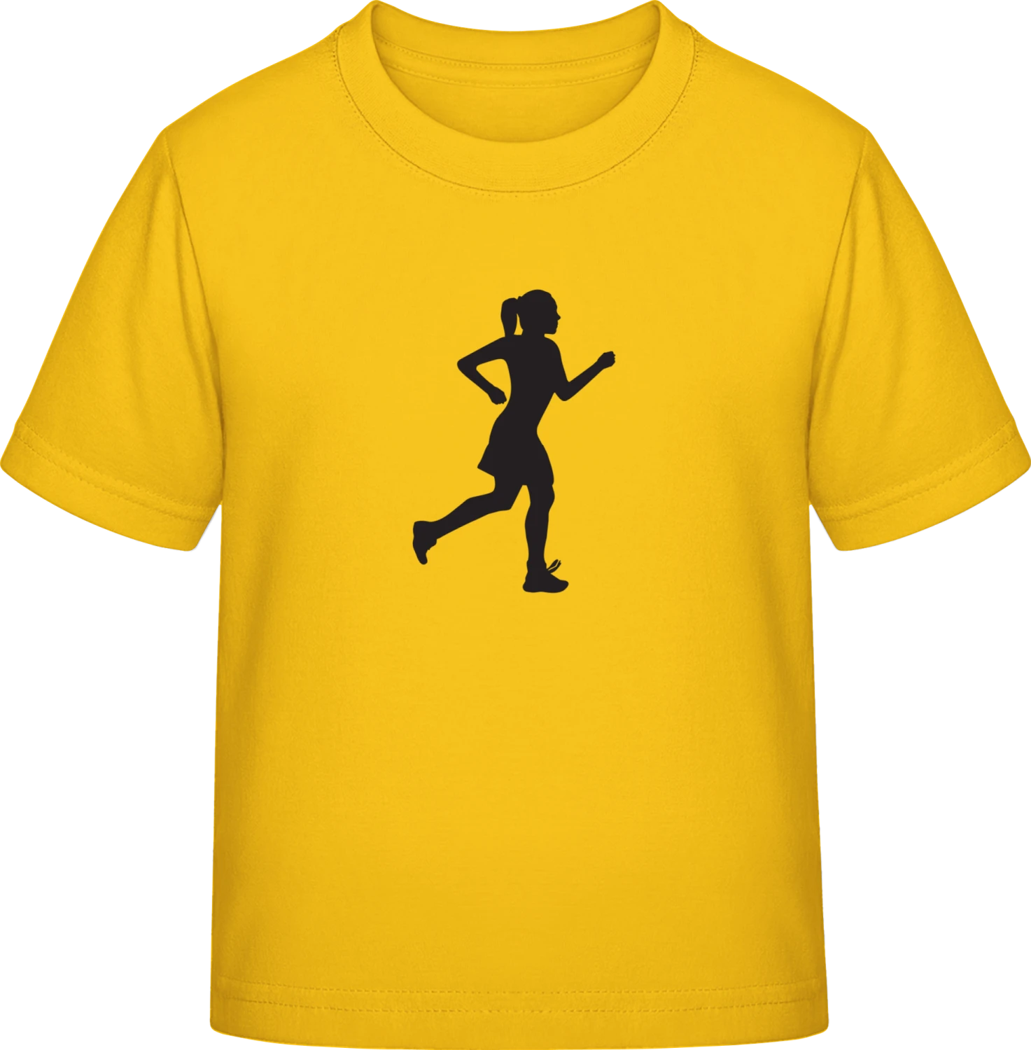 Jogging Woman - Gold Exact 190 Kids - Front