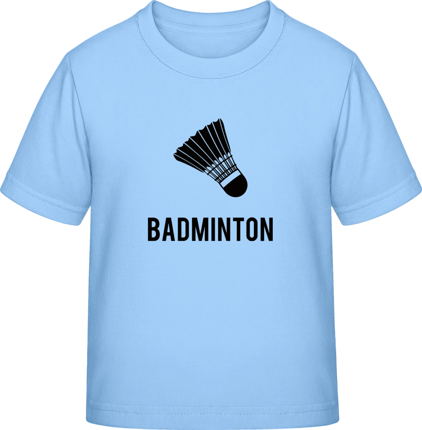 Badminton Design - Sky Blue Exact 190 Kids - Front