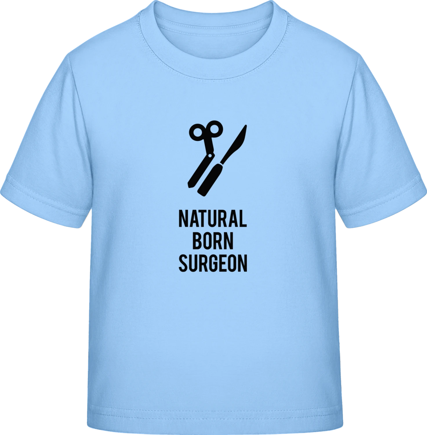 Natural Born Surgeon - Sky Blue Exact 190 Kids - Front