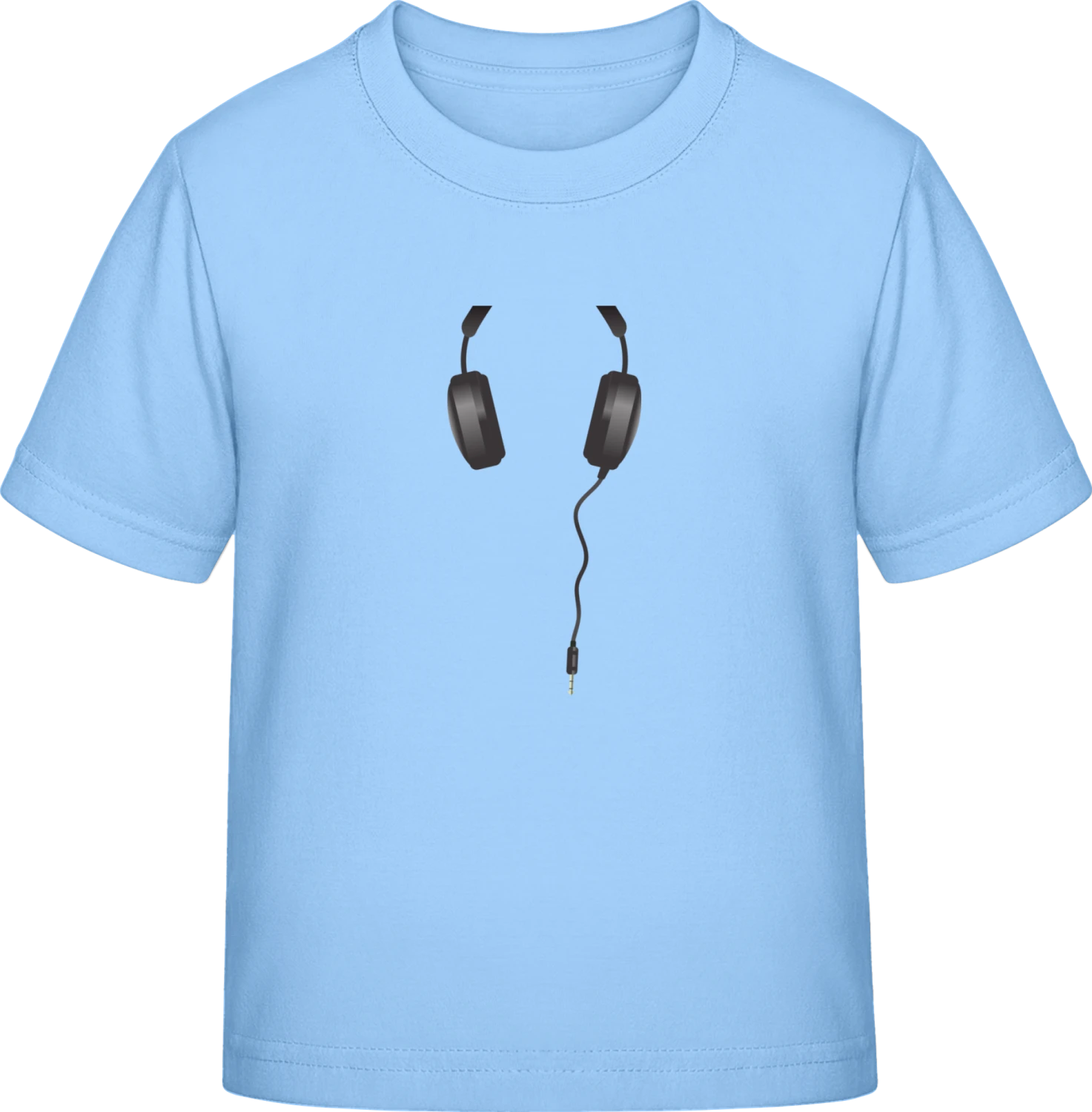 Headphones - Sky Blue Exact 190 Kids - Front