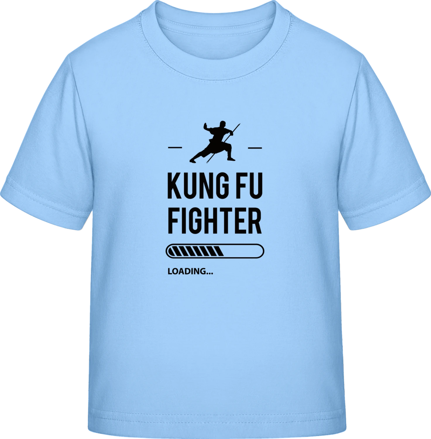 Kung Fu Fighter Loading - Sky Blue Exact 190 Kids - Front