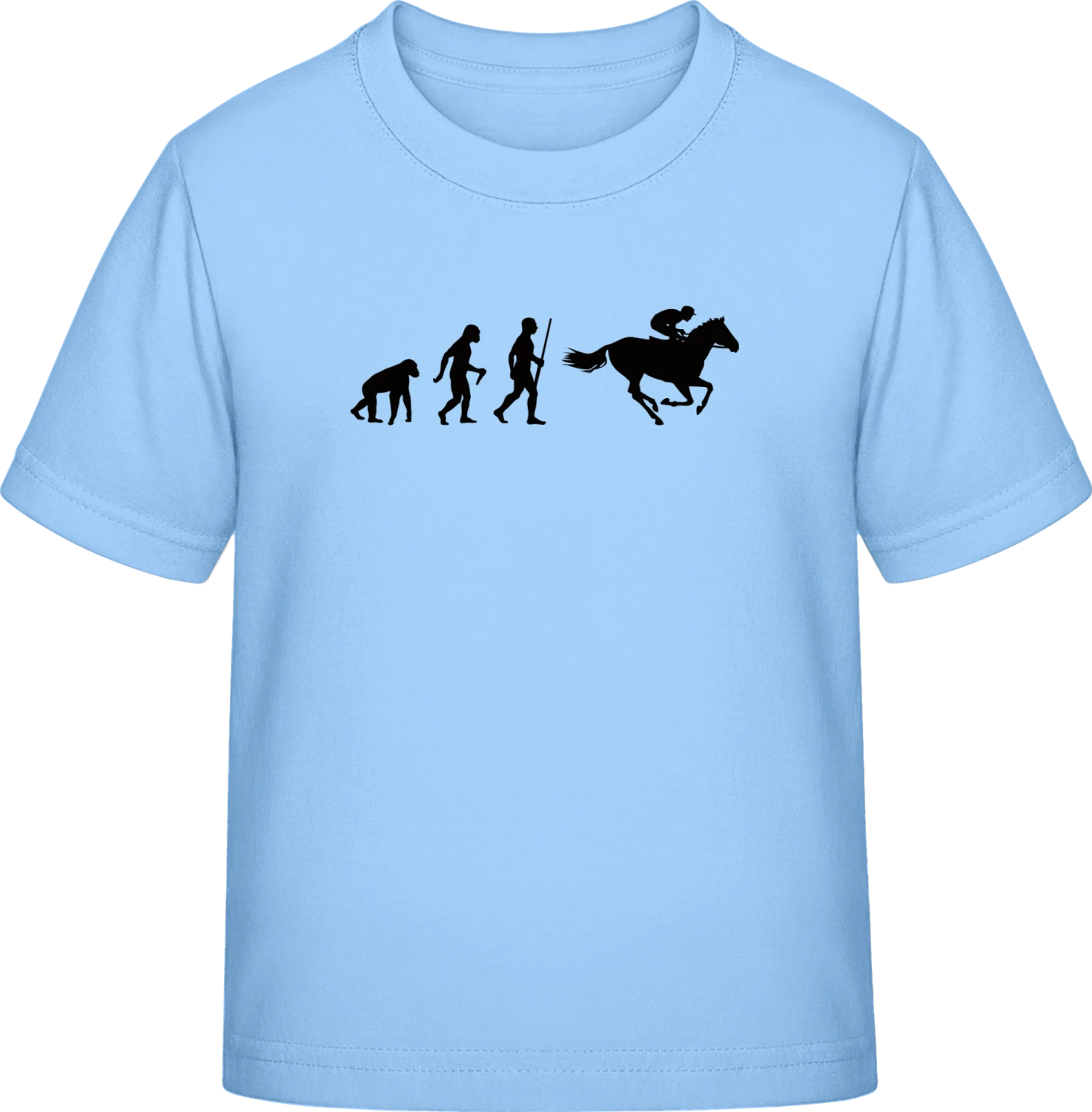 Jokey Horse Racing Evolution - Sky Blue Exact 190 Kids - Front