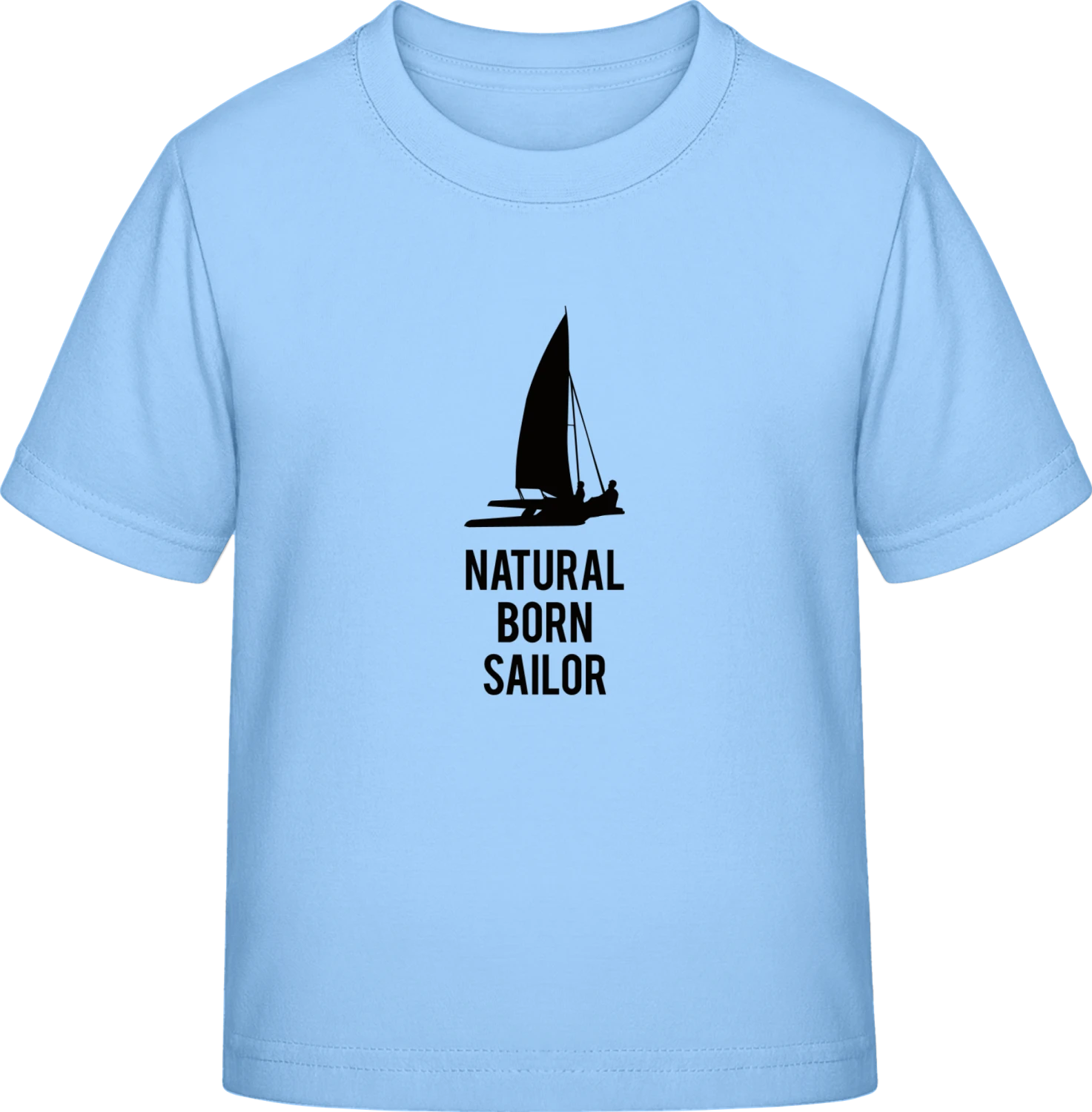 Natural Born Catamaran Sailor - Sky Blue Exact 190 Kids - Front