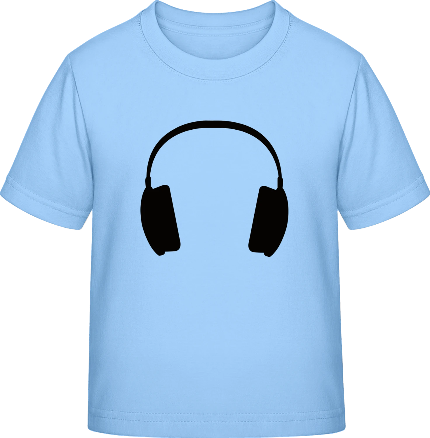 Headphone - Sky Blue Exact 190 Kids - Front