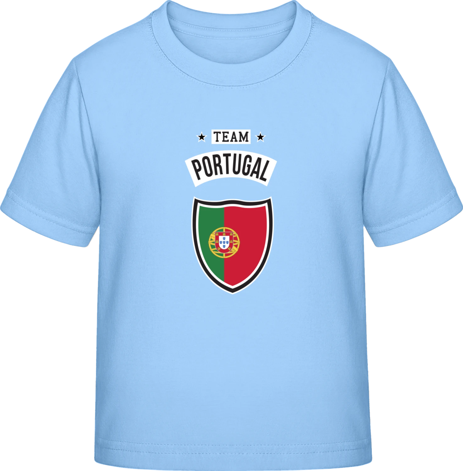 Team Portugal - Sky Blue Exact 190 Kids - Front