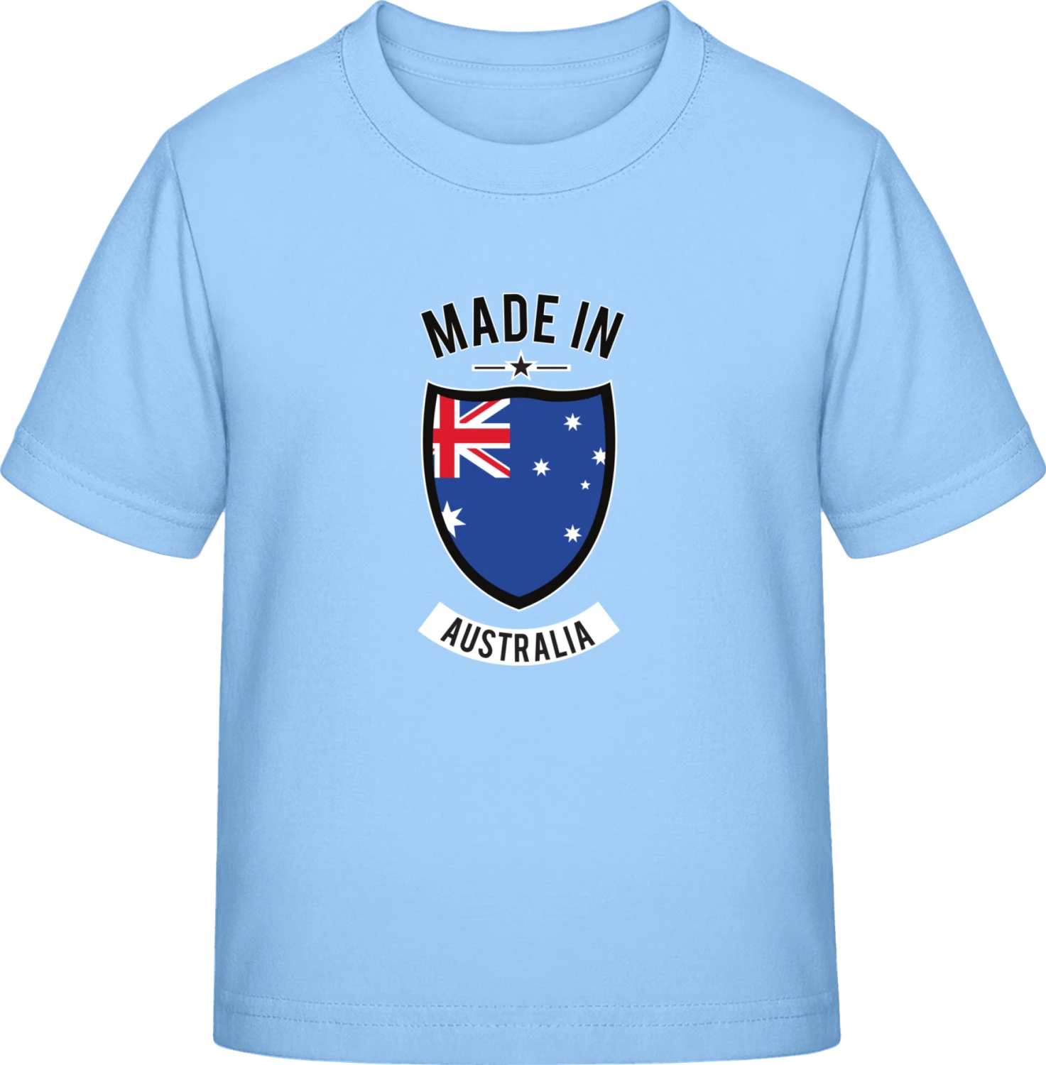 Made in Australia - Sky Blue Exact 190 Kids - Front