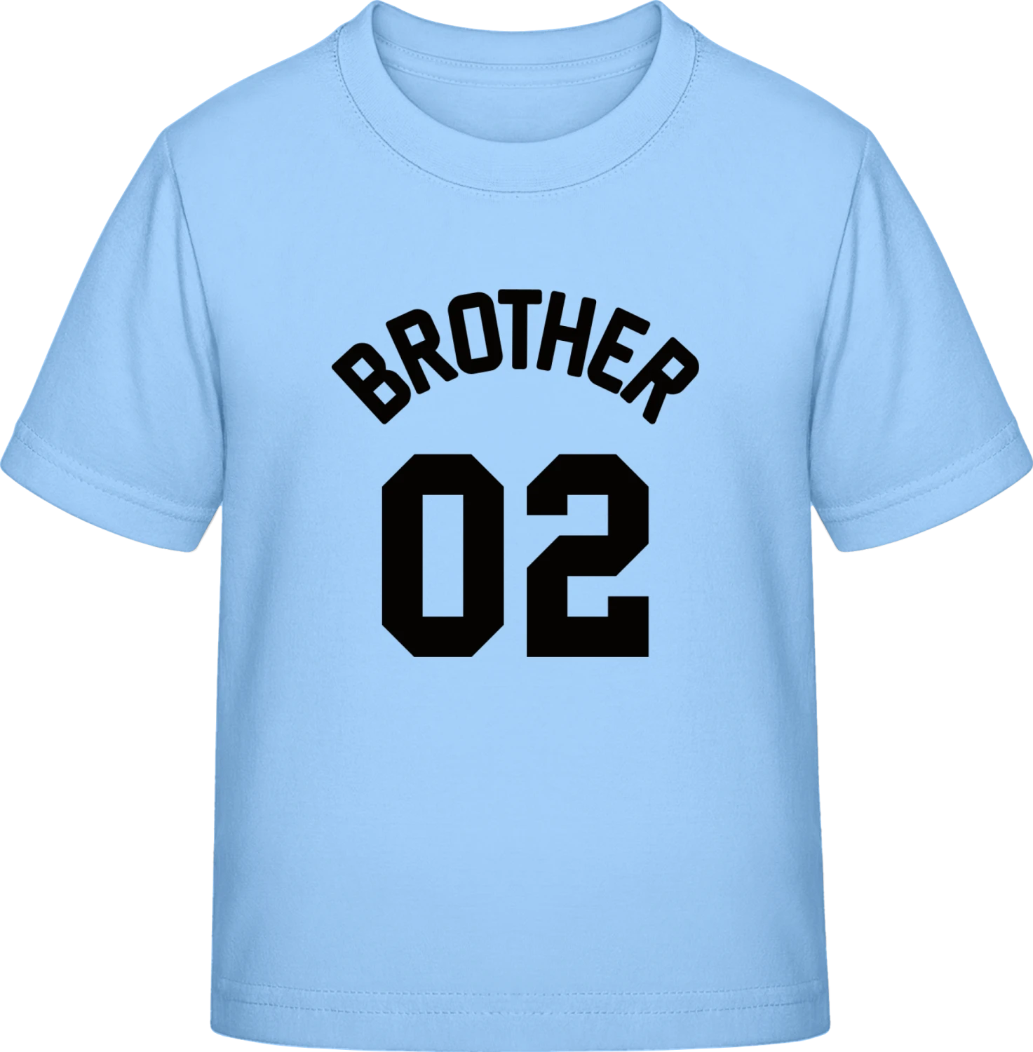 Brother 02 - Sky Blue Exact 190 Kids - Front