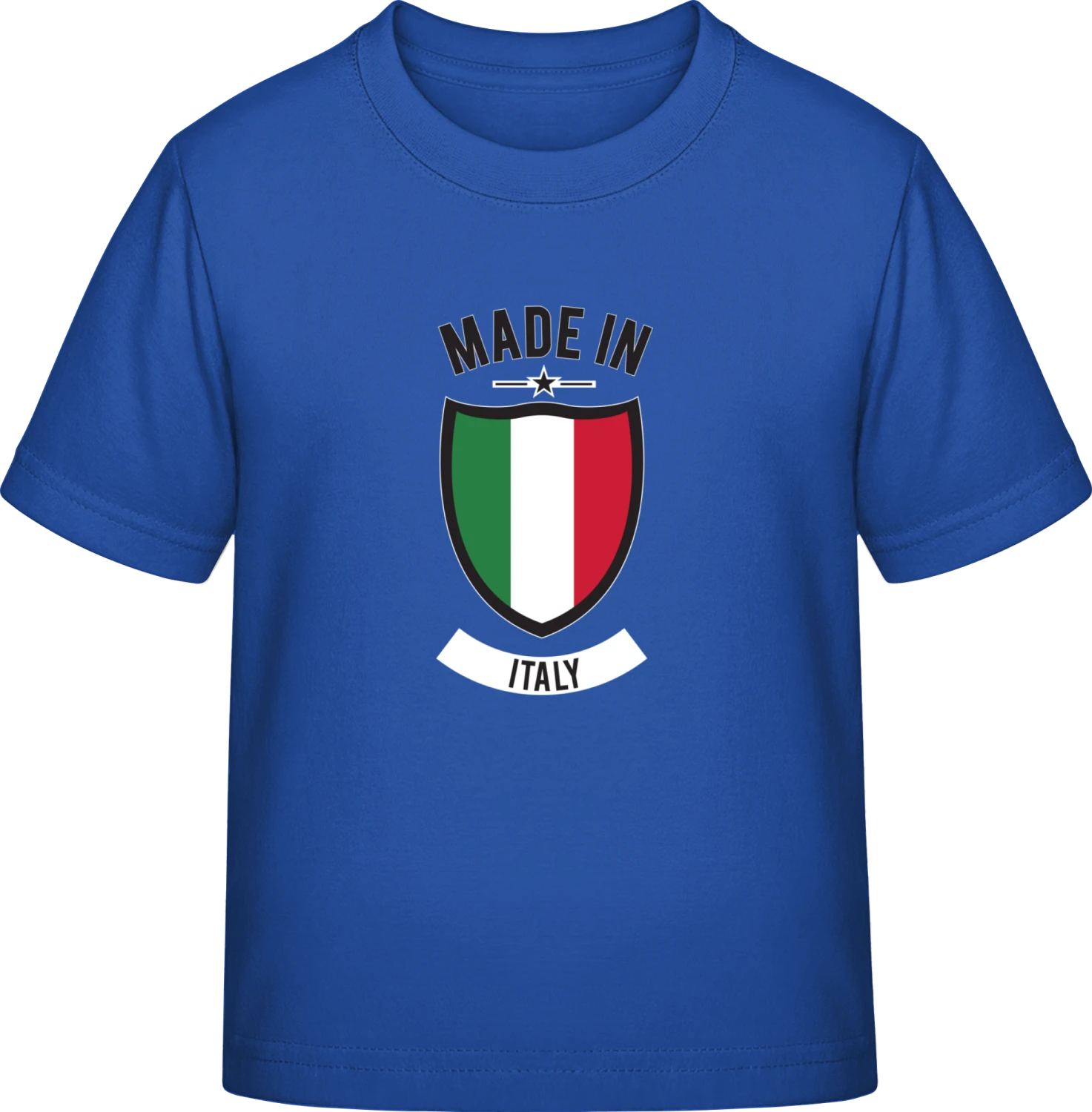 Made in Italy - Royal Blue Exact 190 Kids - Front