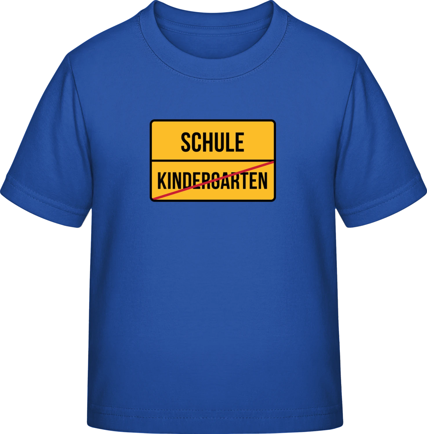 Schule vs Kindergarten - Royal Blue Exact 190 Kids - Front