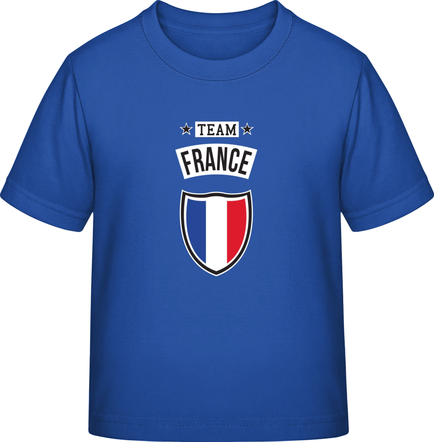 Team France - Royal Blue Exact 190 Kids - Front