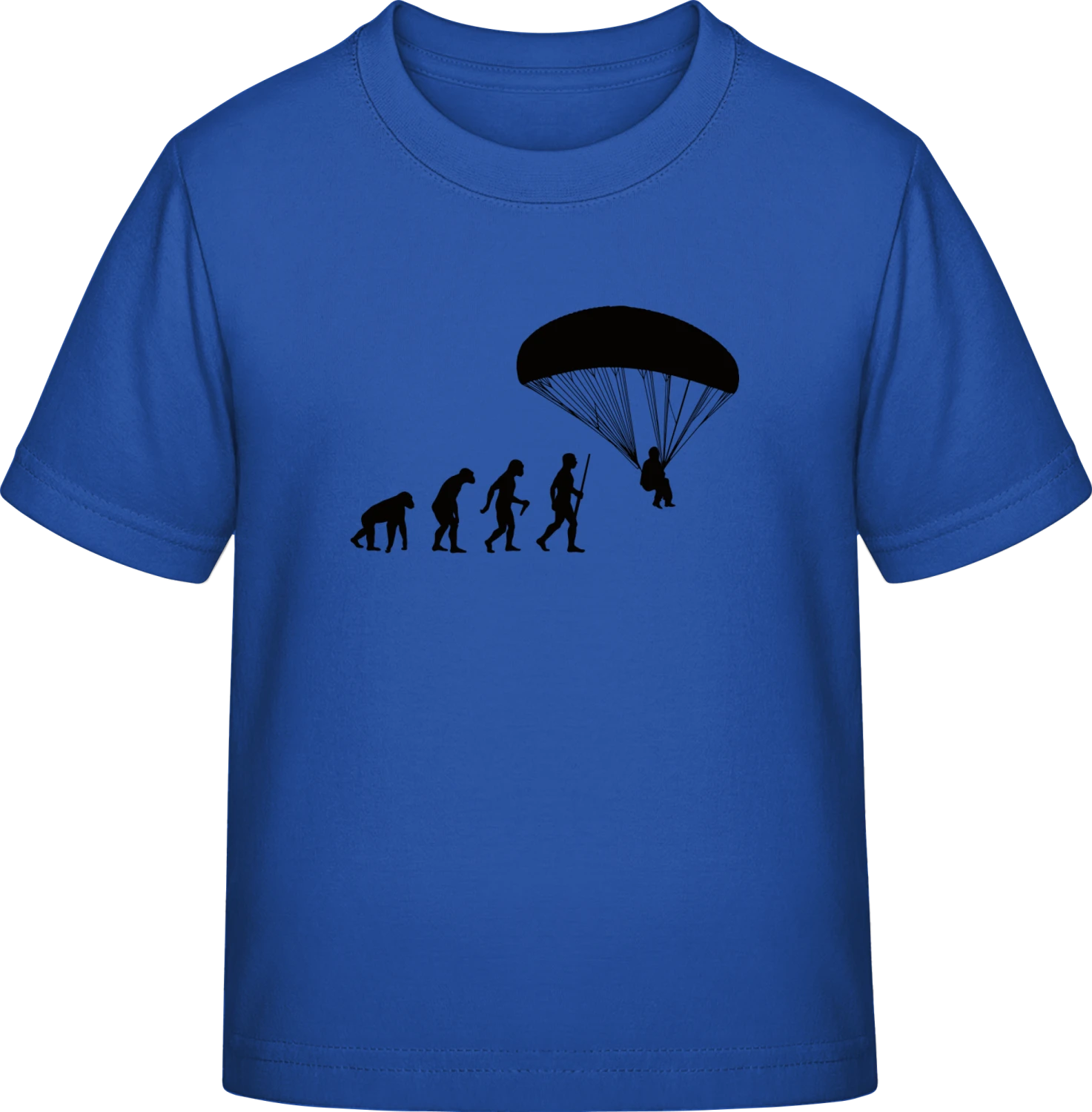 Paragliding Evolution - Royal Blue Exact 190 Kids - Front