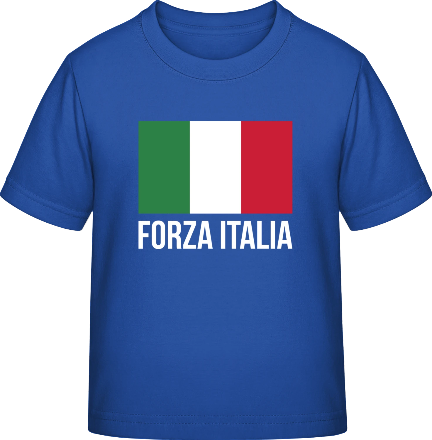 Forza Italia - Royal Blue Exact 190 Kids - Front