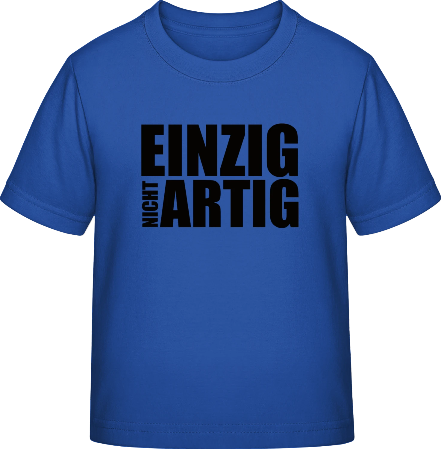 Einzig nicht artig Einzigartig - Royal Blue Exact 190 Kids - Front