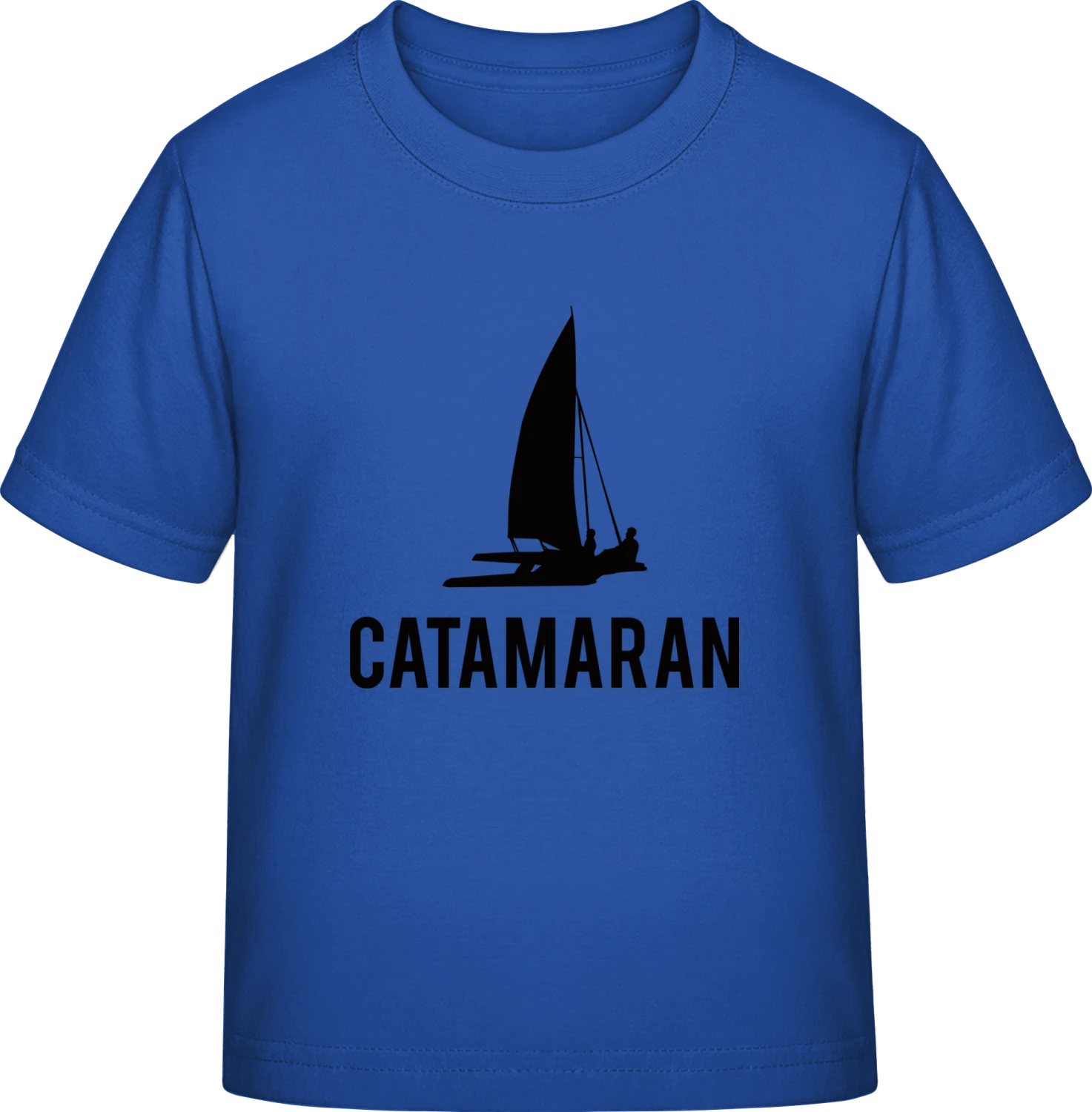 Catamaran - Royal Blue Exact 190 Kids - Front