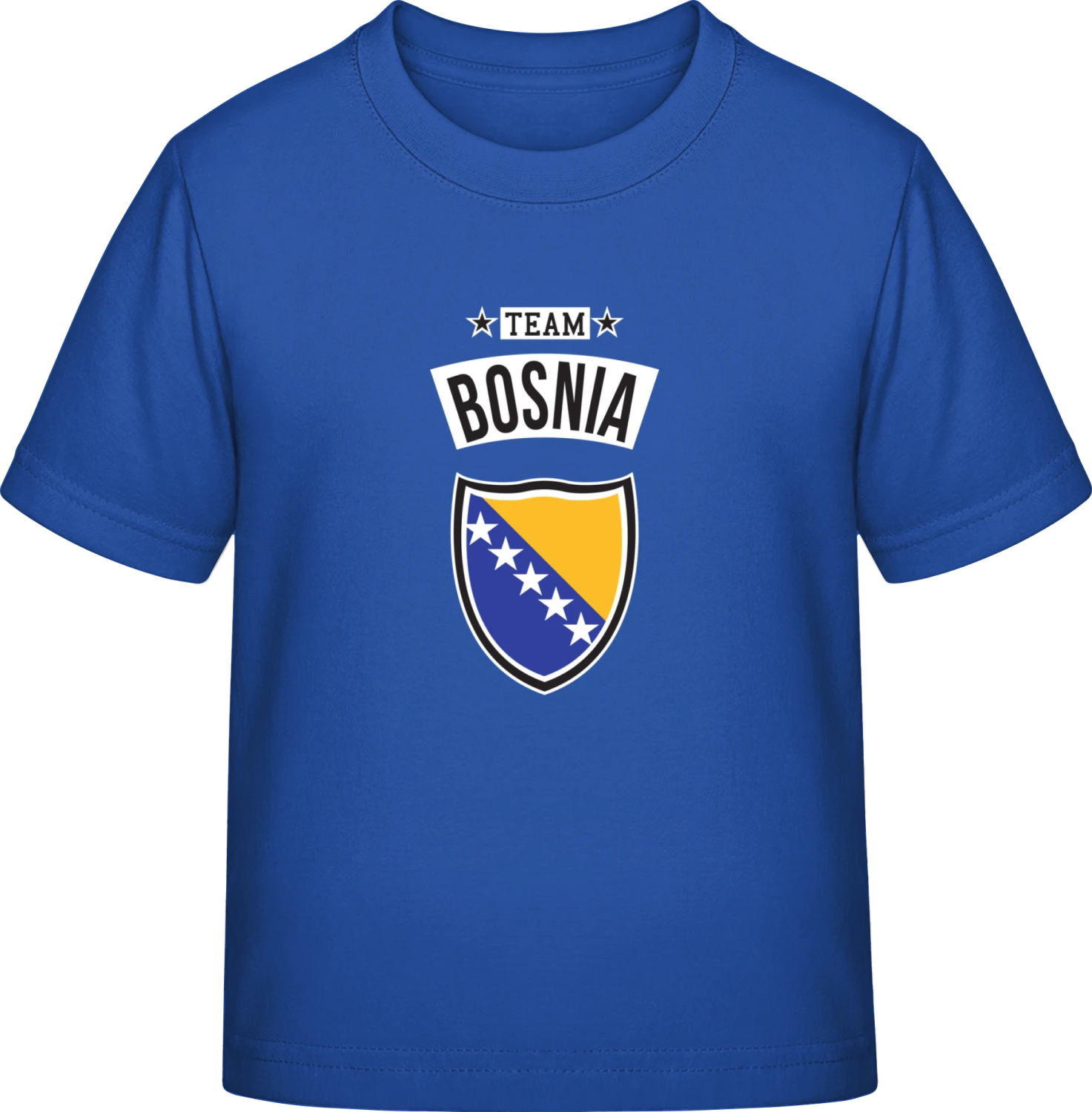 Team Bosnia - Royal Blue Exact 190 Kids - Front