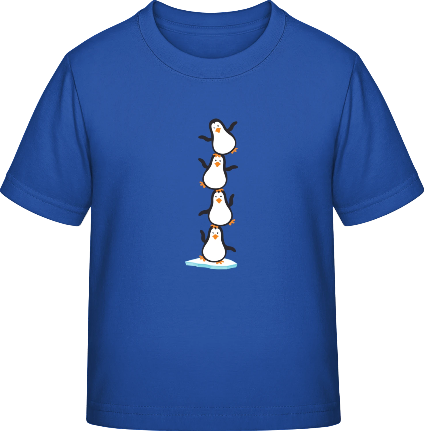 Penguin Balancing - Royal Blue Exact 190 Kids - Front