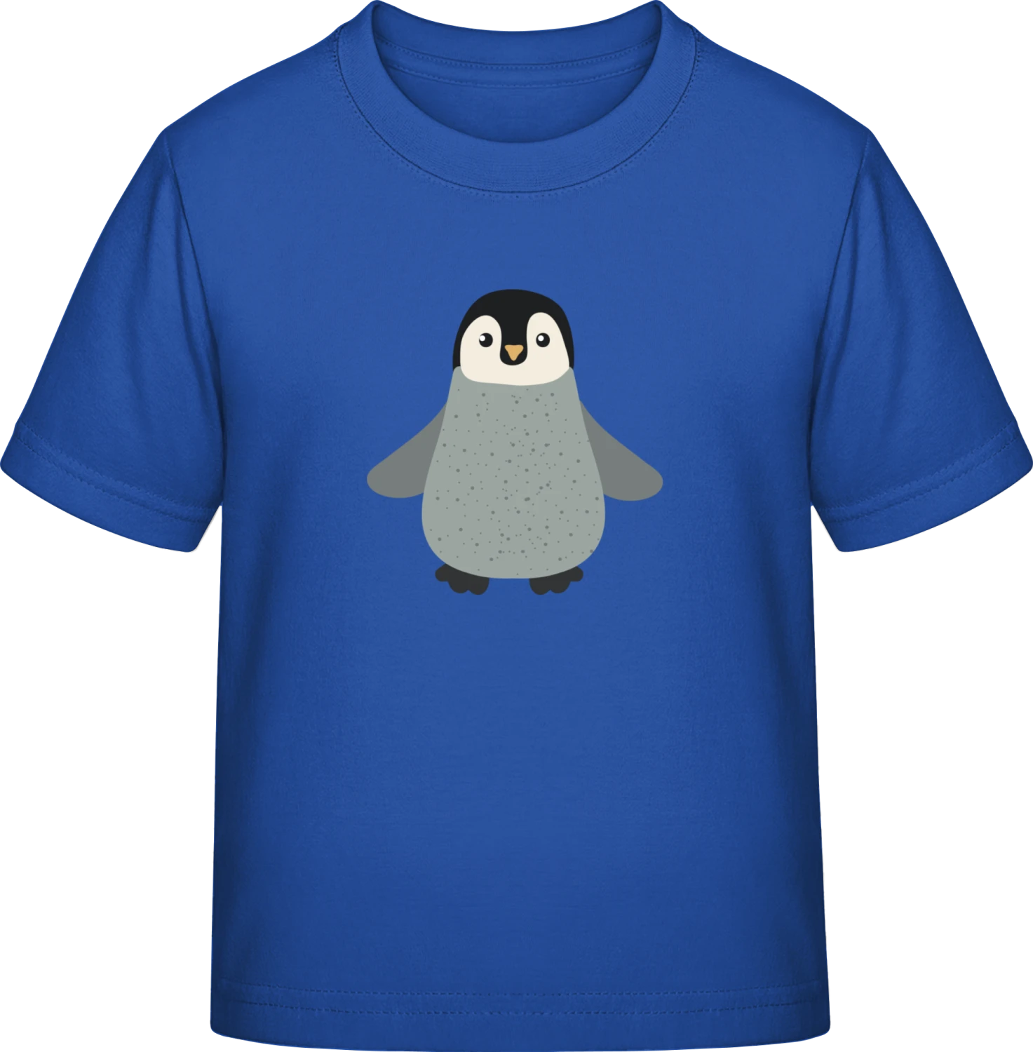 Cute Little Penguin - Royal Blue Exact 190 Kids - Front