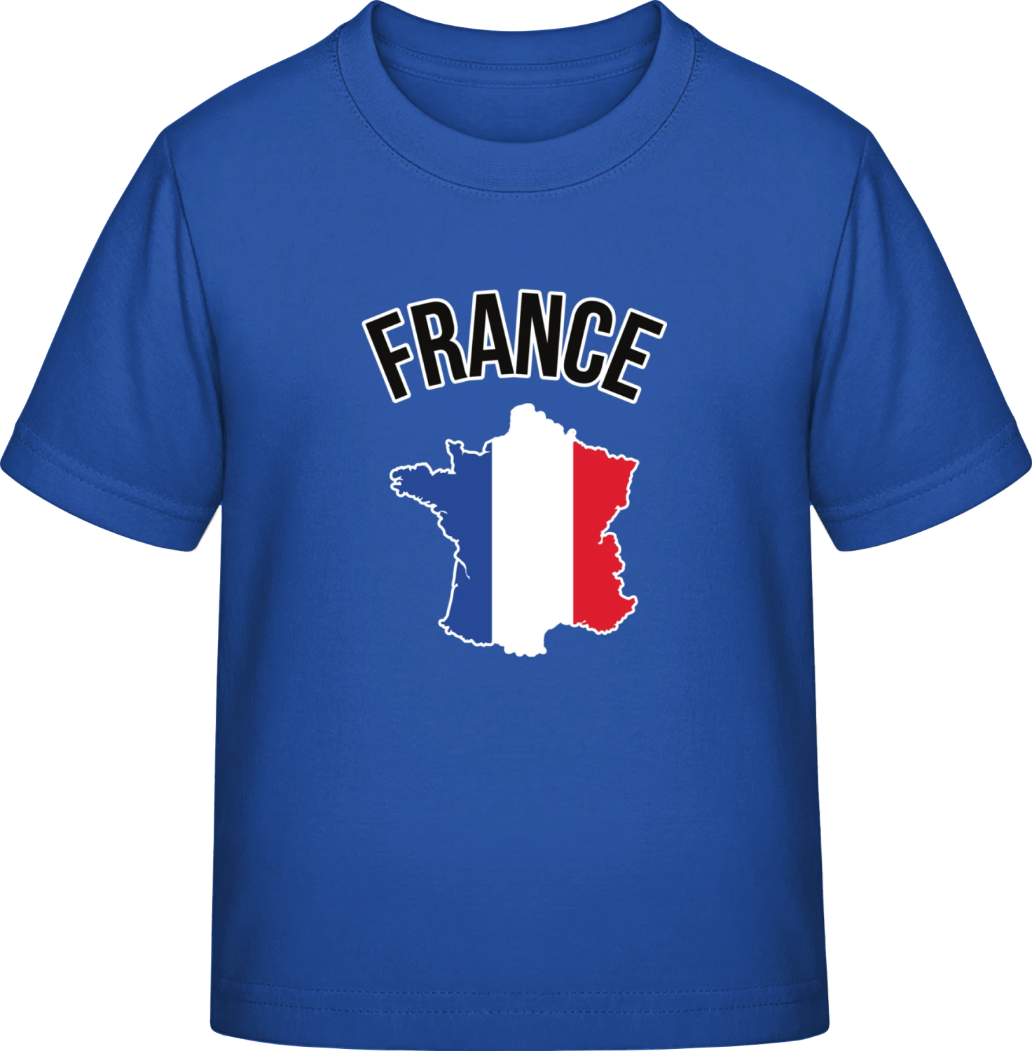 France Fan - Royal Blue Exact 190 Kids - Front