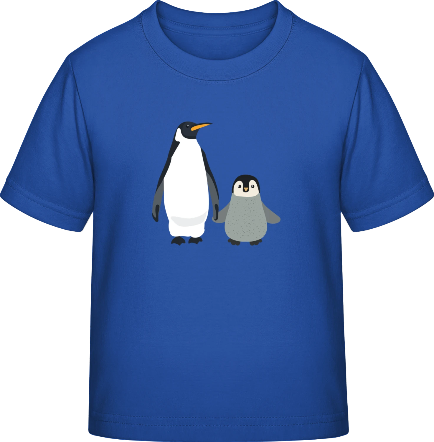 Parent And Child Penguin - Royal Blue Exact 190 Kids - Front