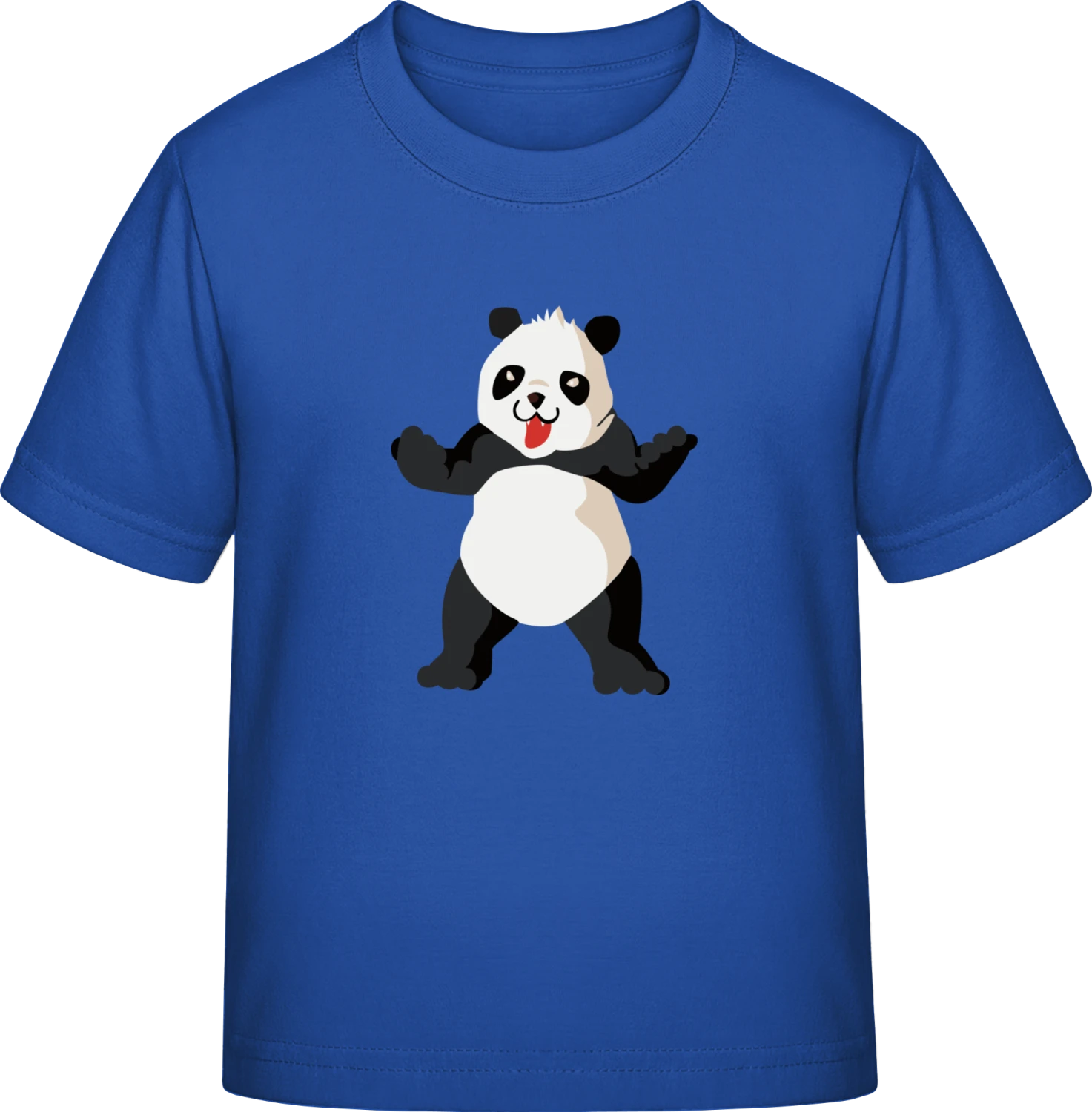 Laughing Panda - Royal Blue Exact 190 Kids - Front