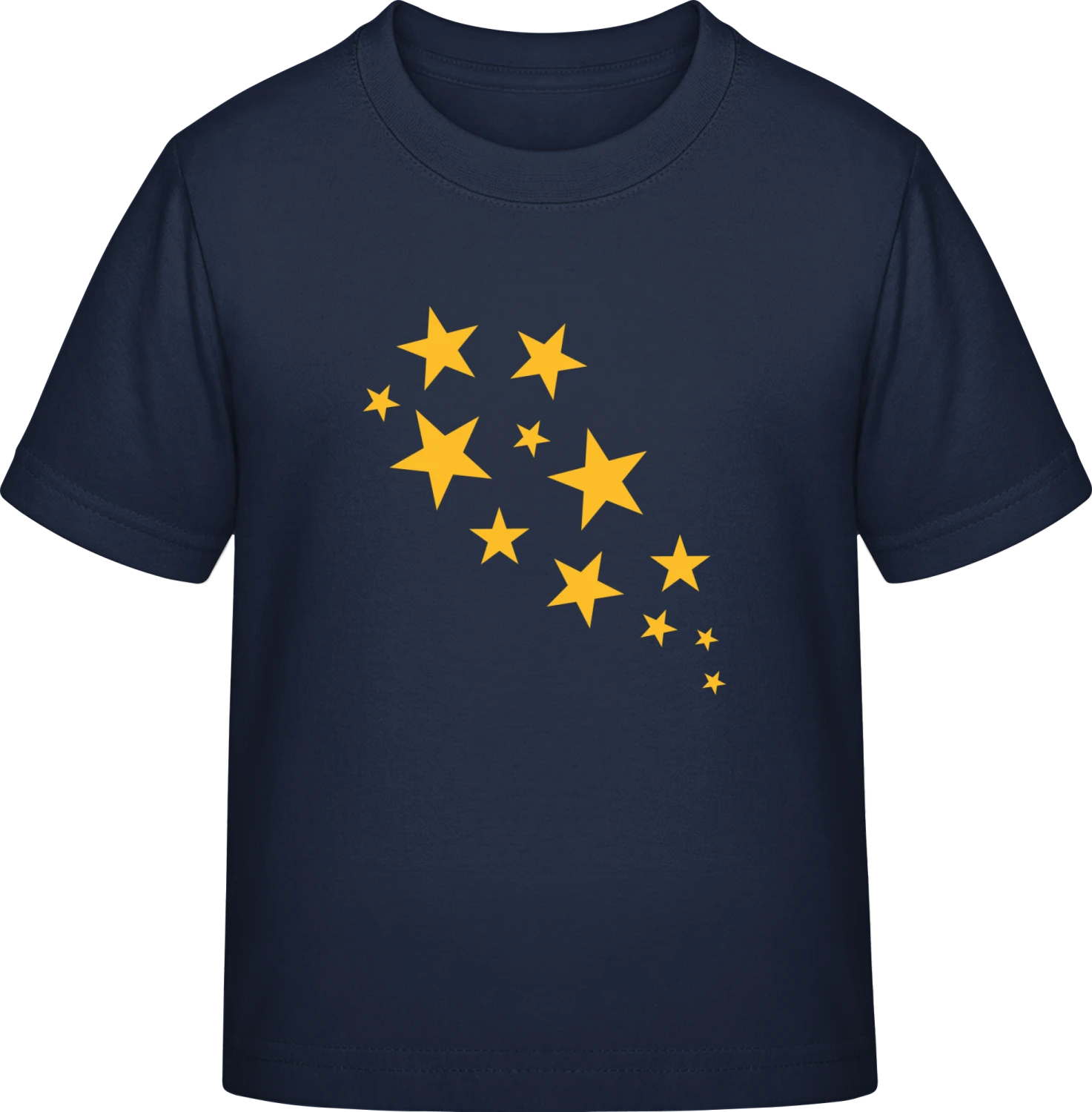 Stars Composition - Navy Exact 190 Kids - Front