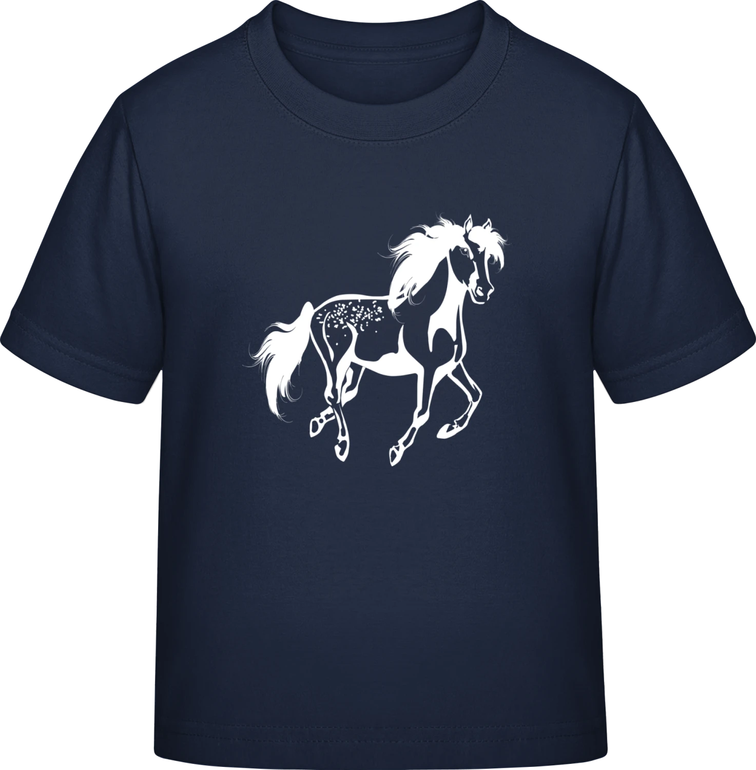 Stallion Horse - Navy Exact 190 Kids - Front