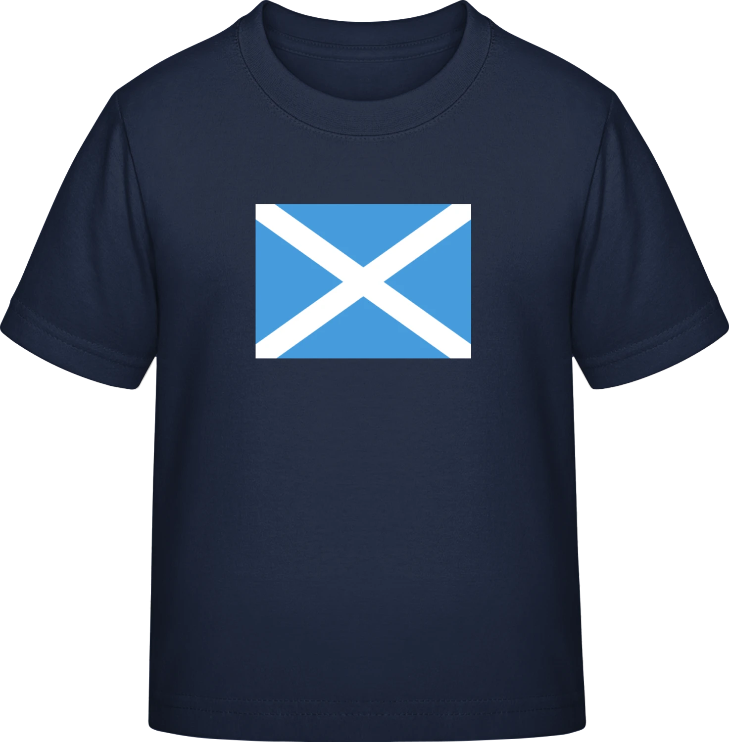 Schottland Flag - Navy Exact 190 Kids - Front