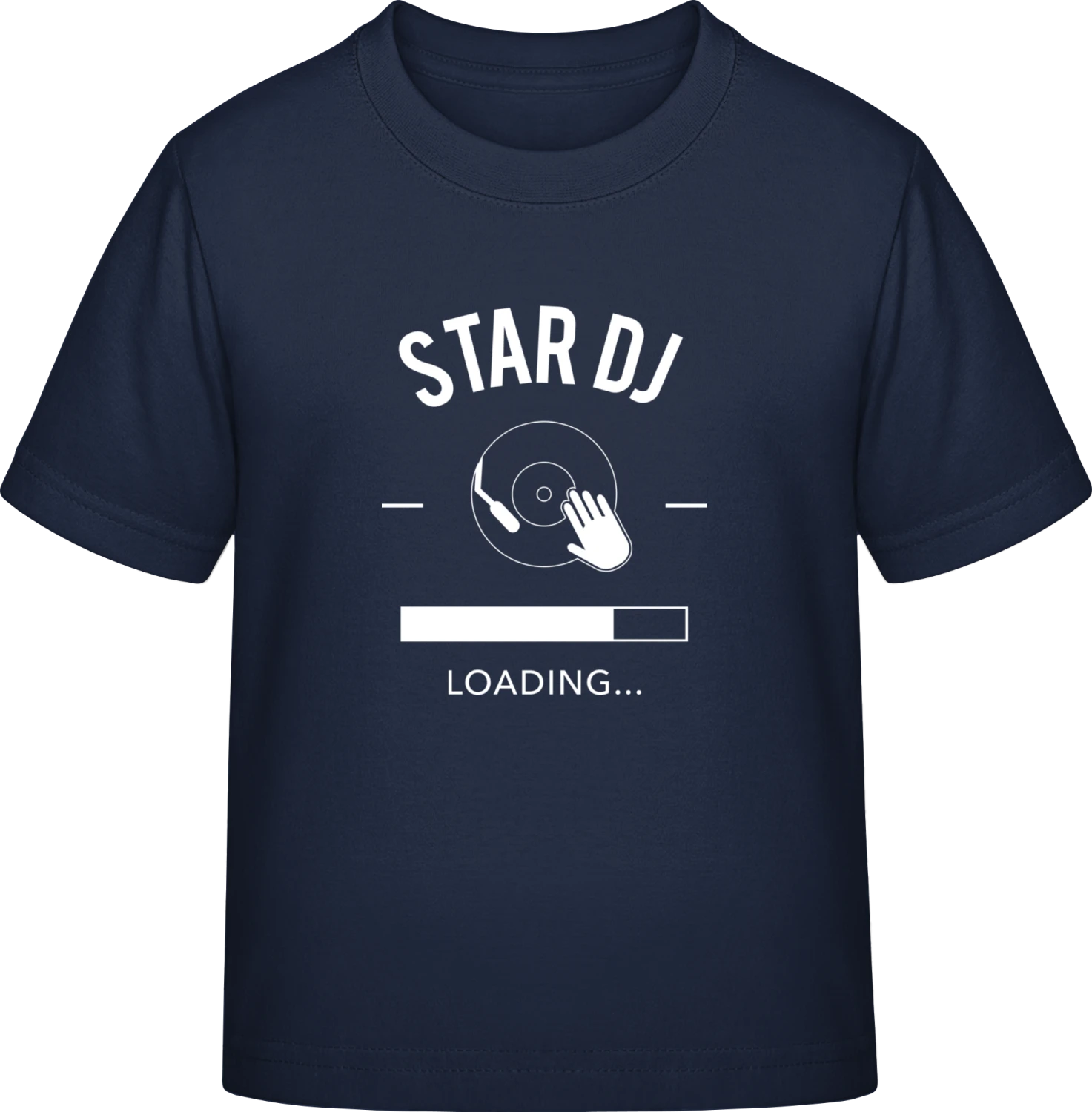 Star DJ loading - Navy Exact 190 Kids - Front