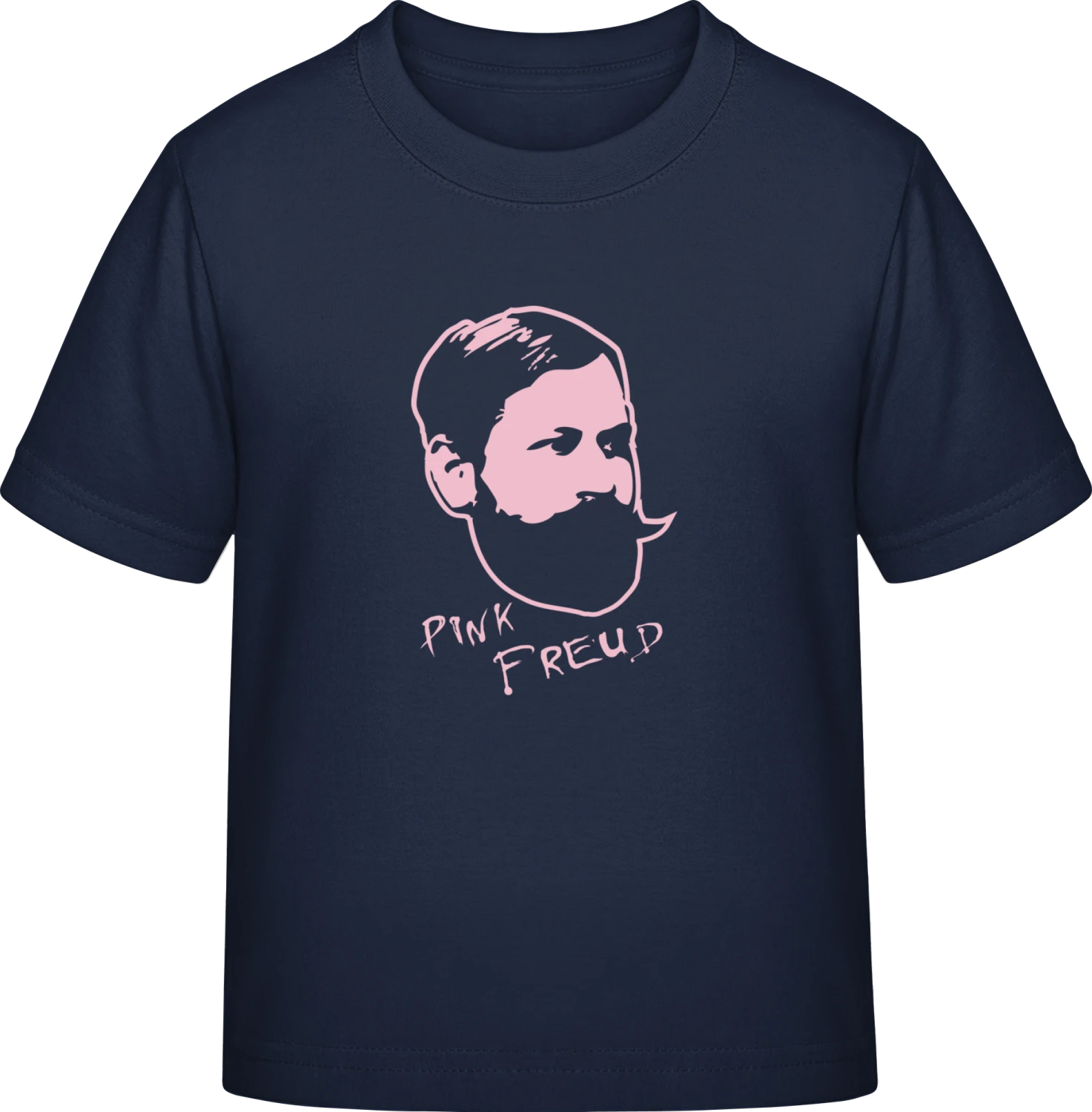 Pink Freud - Navy Exact 190 Kids - Front