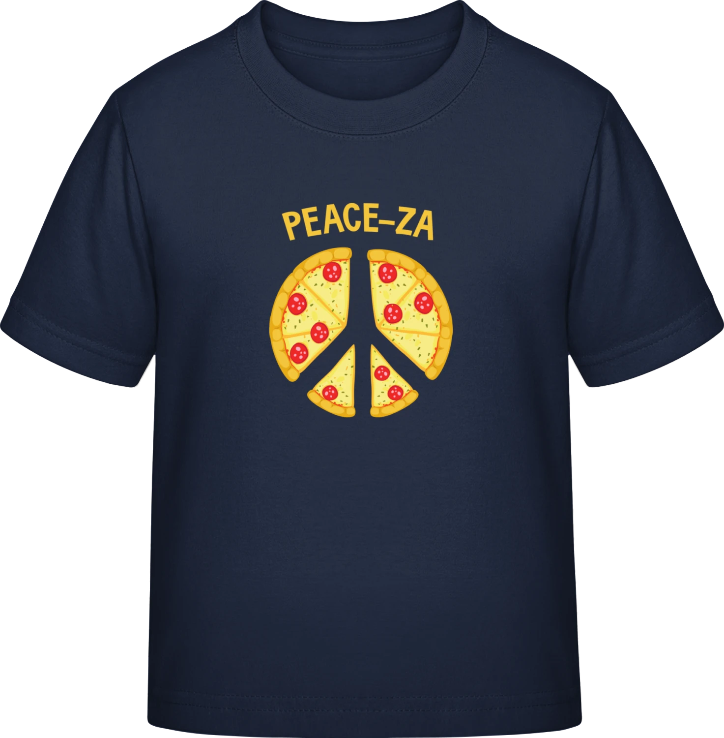 Peace-za - Navy Exact 190 Kids - Front