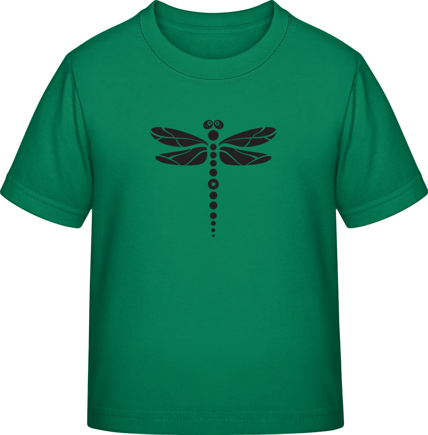 Dragonfly Illustration - Kelly Green Exact 190 Kids - Front