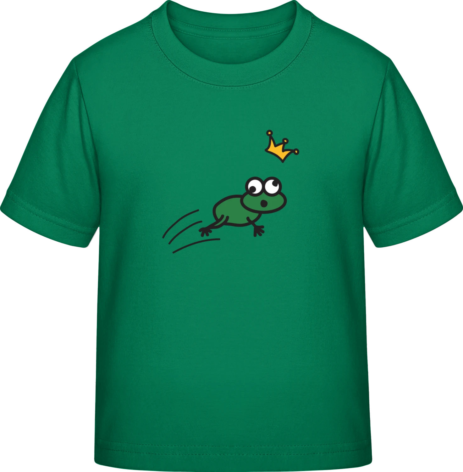 Frog Prince - Kelly Green Exact 190 Kids - Front