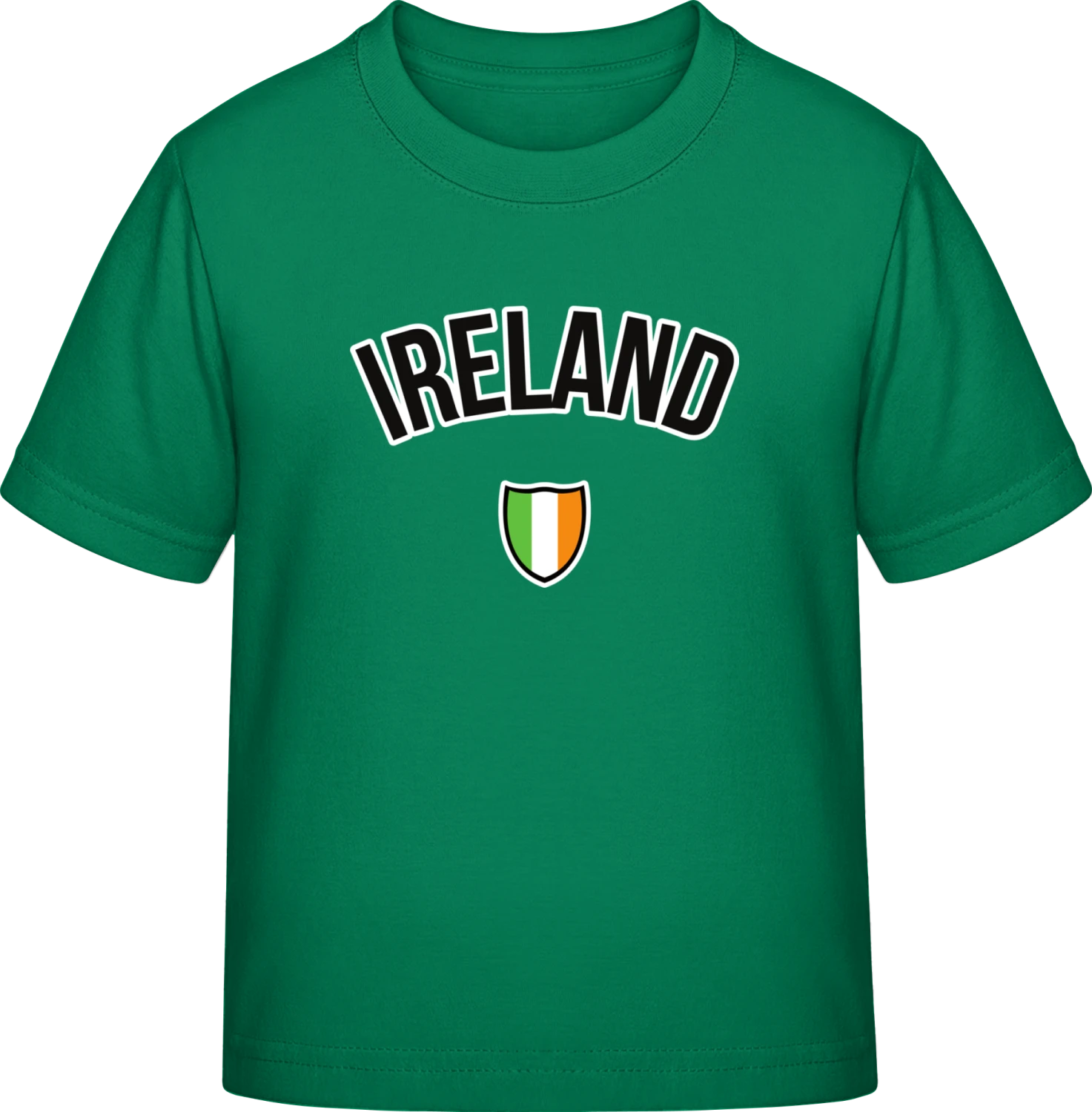 I Love Ireland - Kelly Green Exact 190 Kids - Front