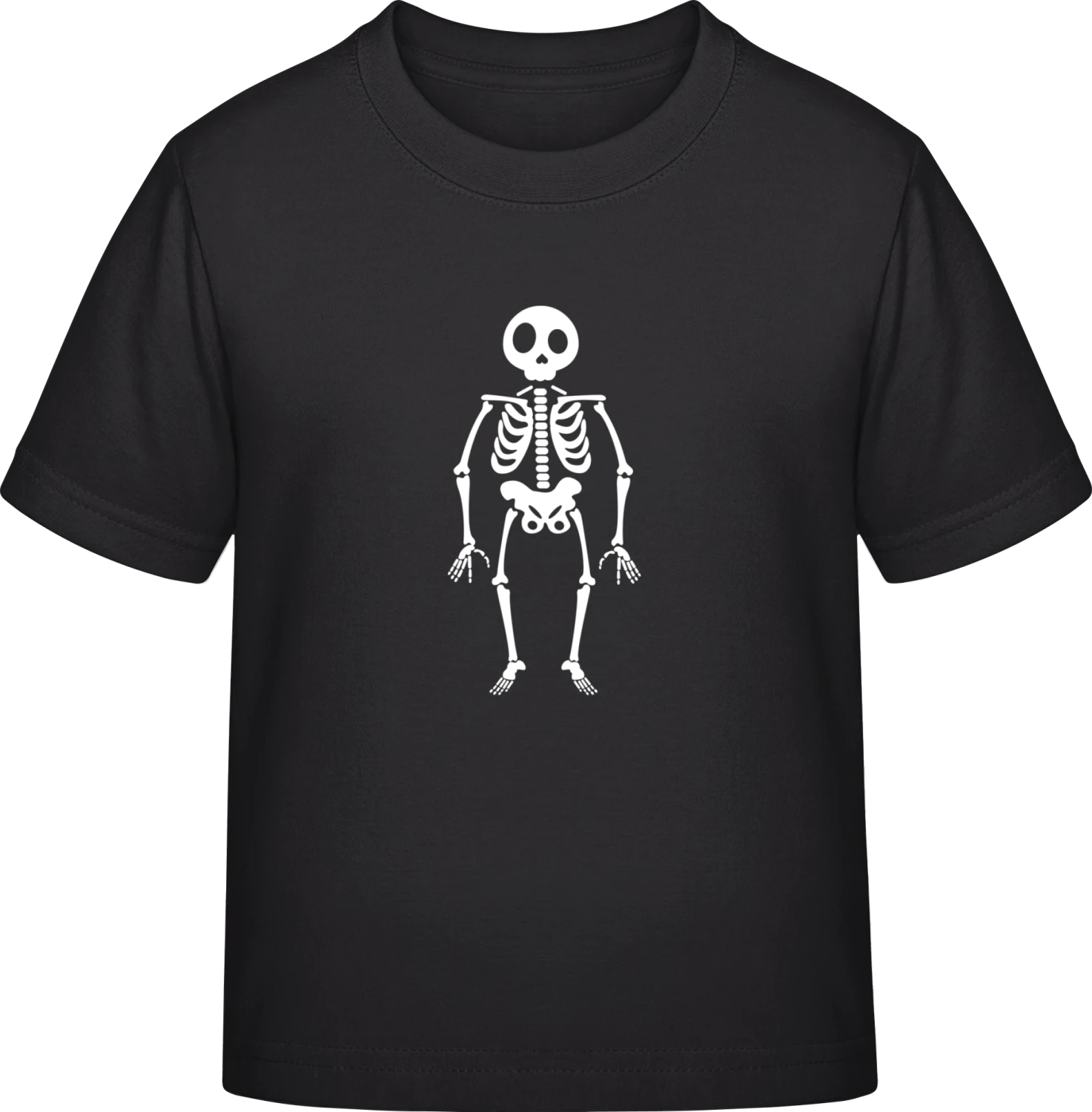 Funny Skeleton - Black Exact 190 Kids - Front