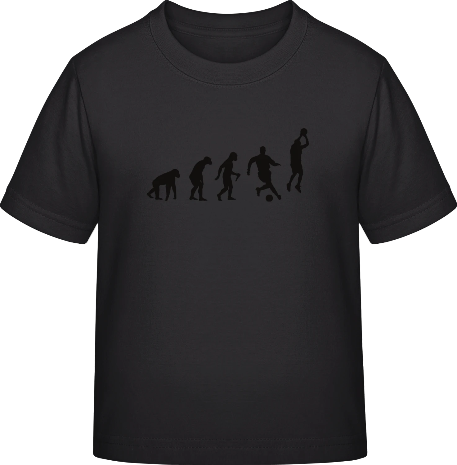 Evolution Of Sport - Black Exact 190 Kids - Front