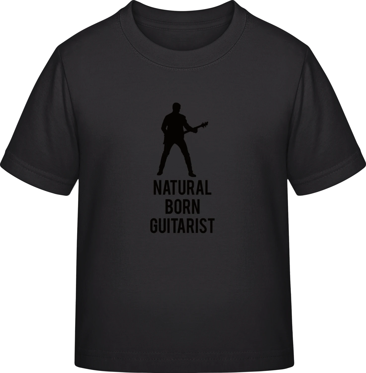 Natural Born Guitar Player - Black Exact 190 Kids - Front