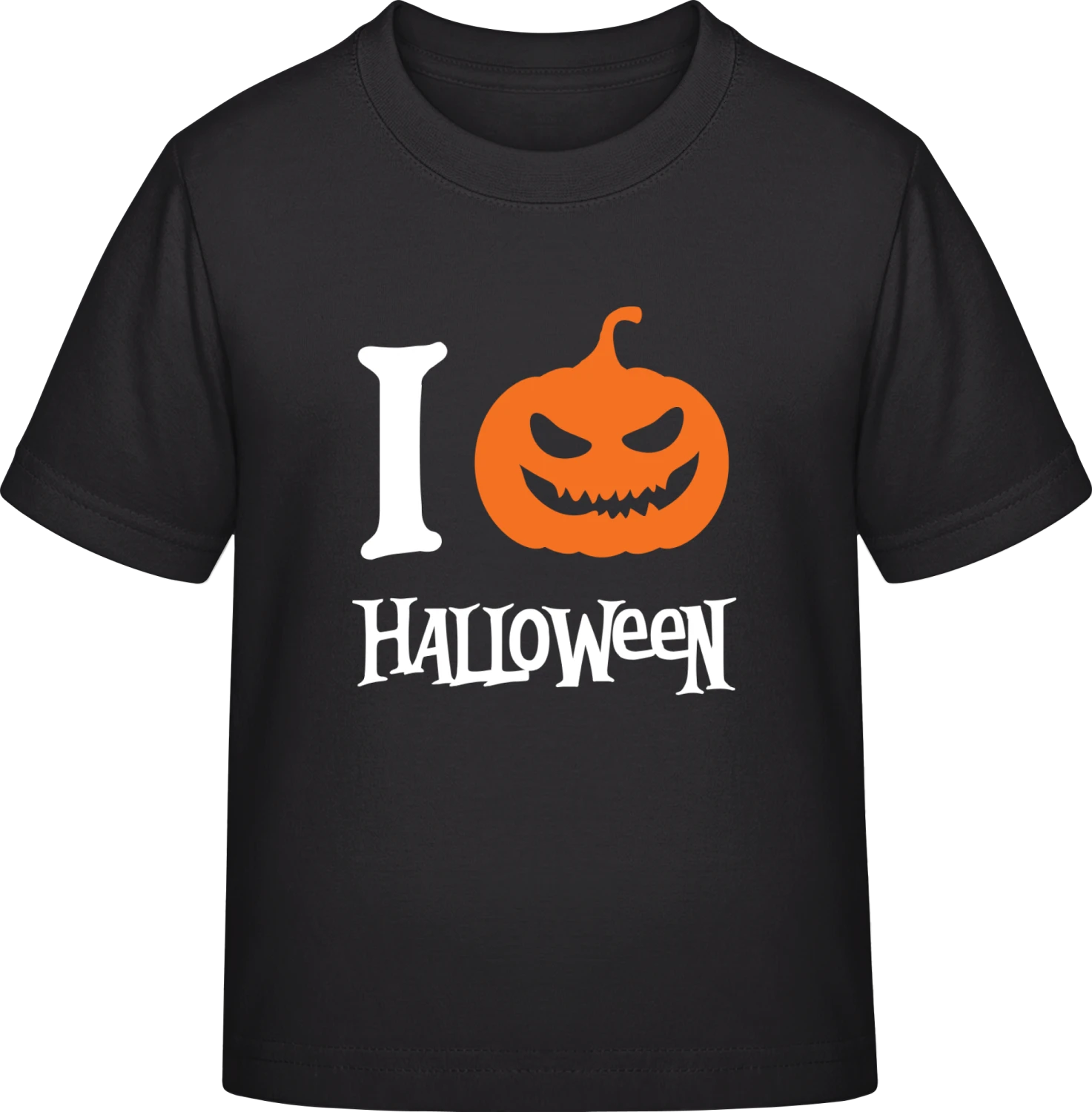 I Halloween - Black Exact 190 Kids - Front