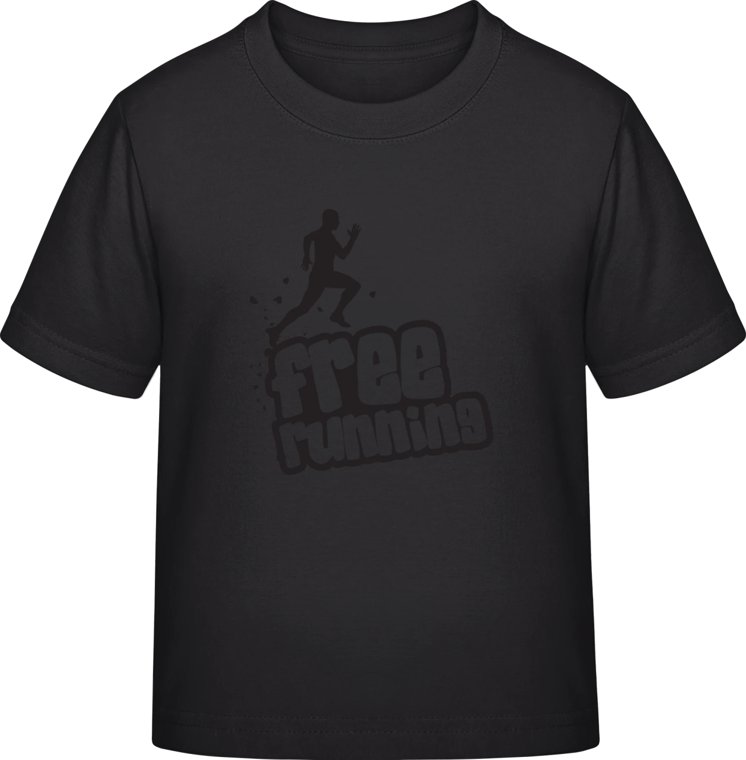 Free Running - Black Exact 190 Kids - Front