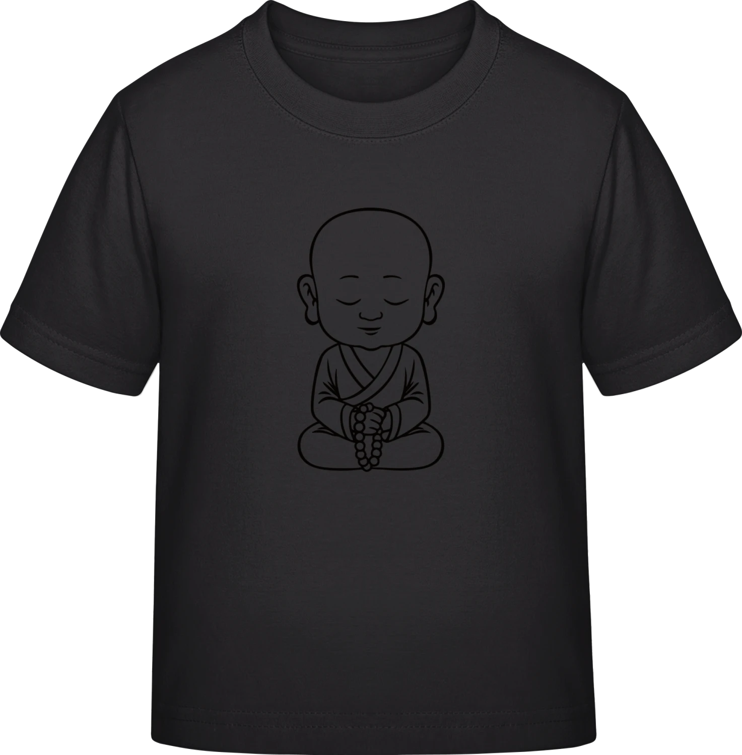 Baby Buddha - Black Exact 190 Kids - Front