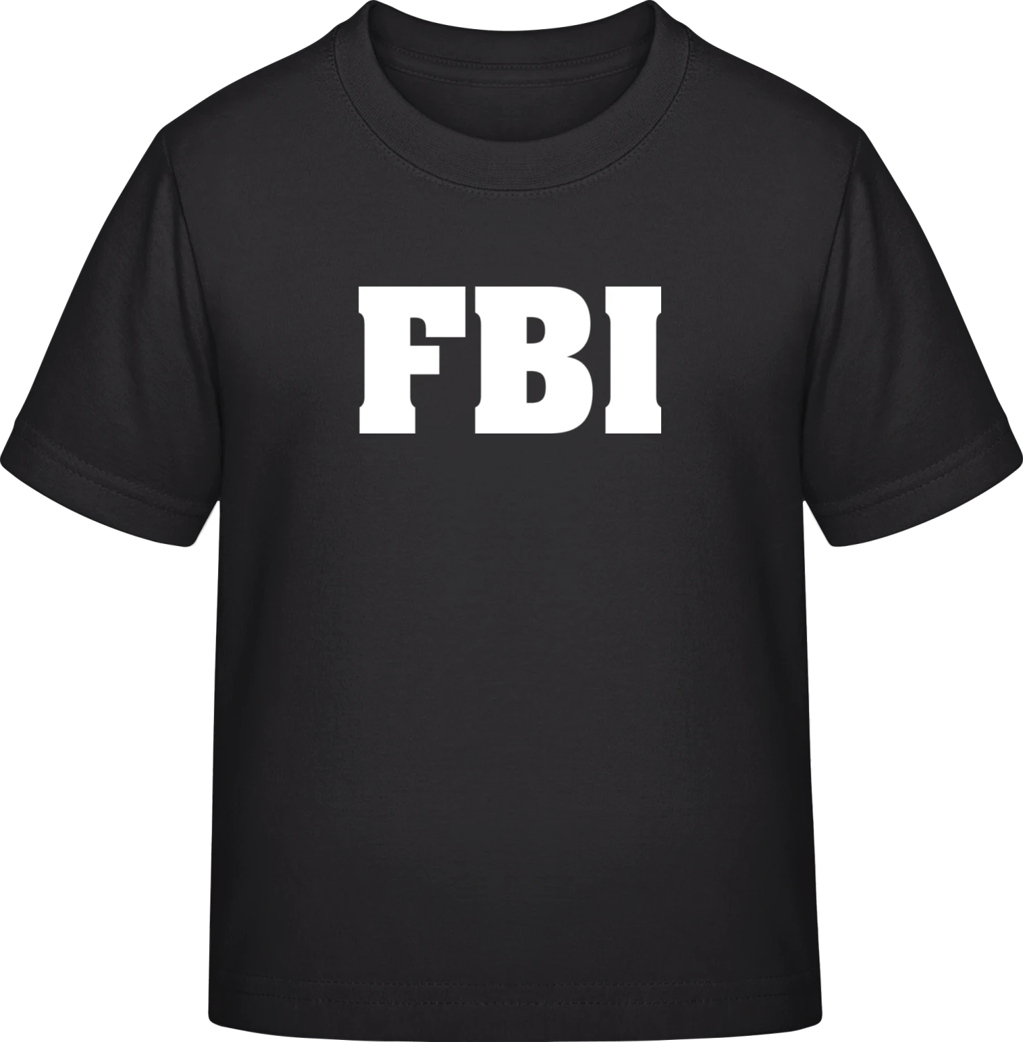 FBI Agent - Black Exact 190 Kids - Front