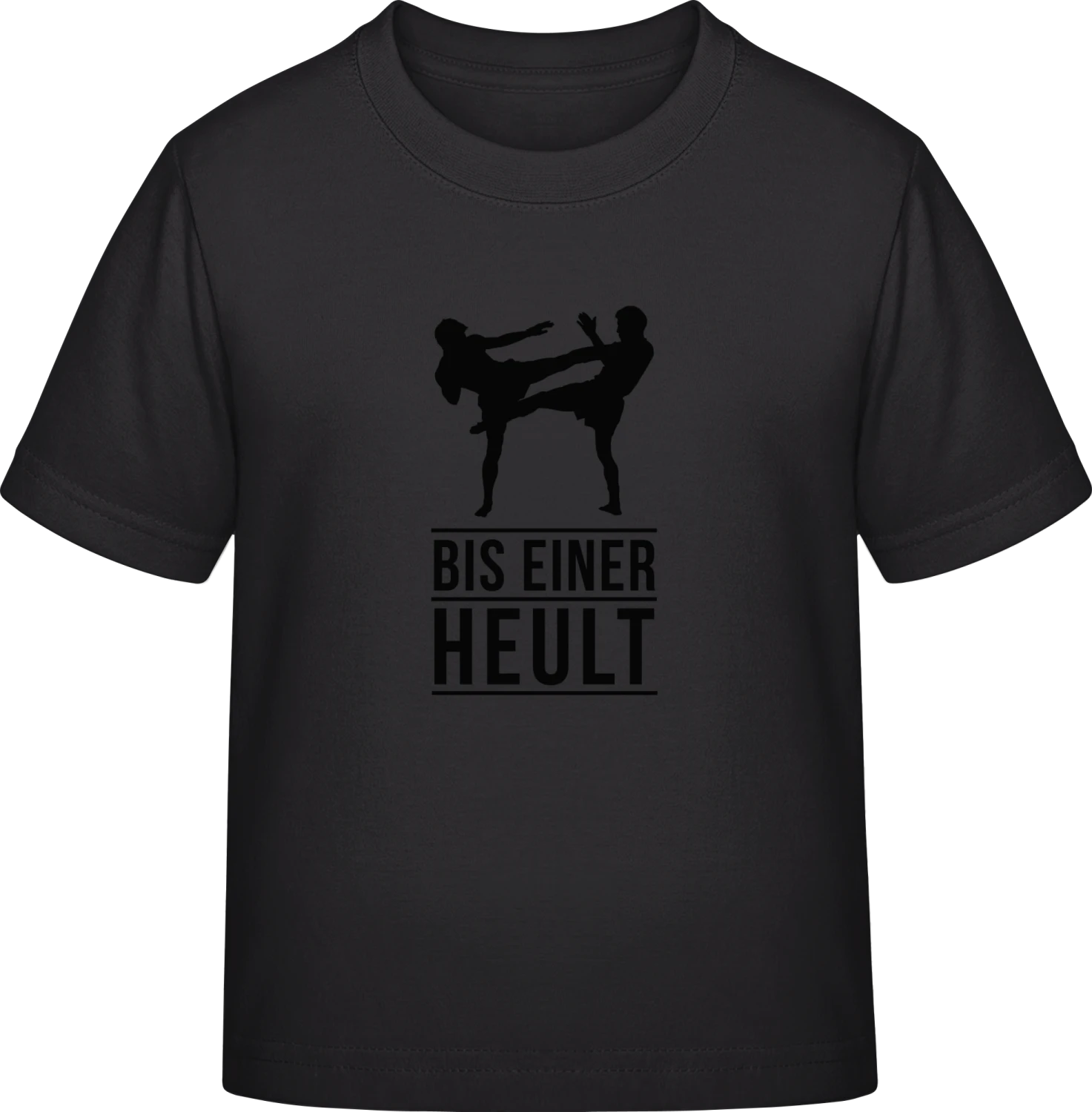 Bis einer heult Kampf - Black Exact 190 Kids - Front