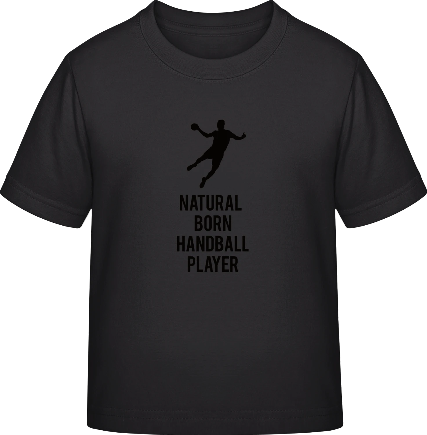 Natural Born Handball Player - Black Exact 190 Kids - Front