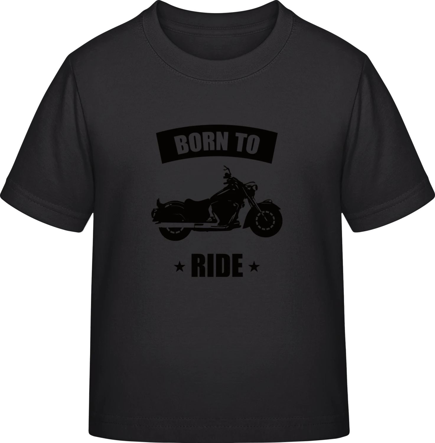 Born To Ride Motorbikes - Black Exact 190 Kids - Front