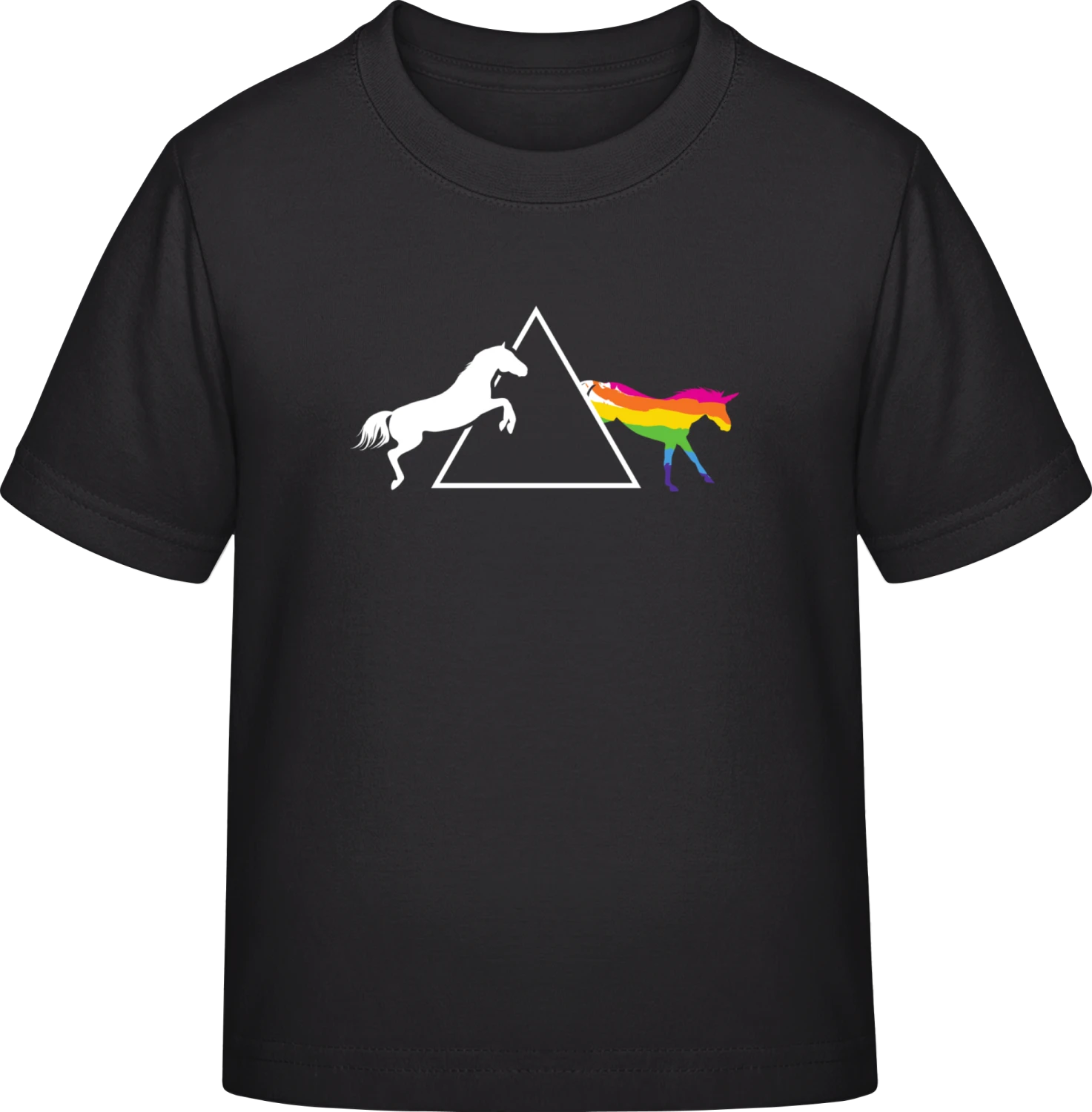 Dark Side Of The Unicorn - Black Exact 190 Kids - Front