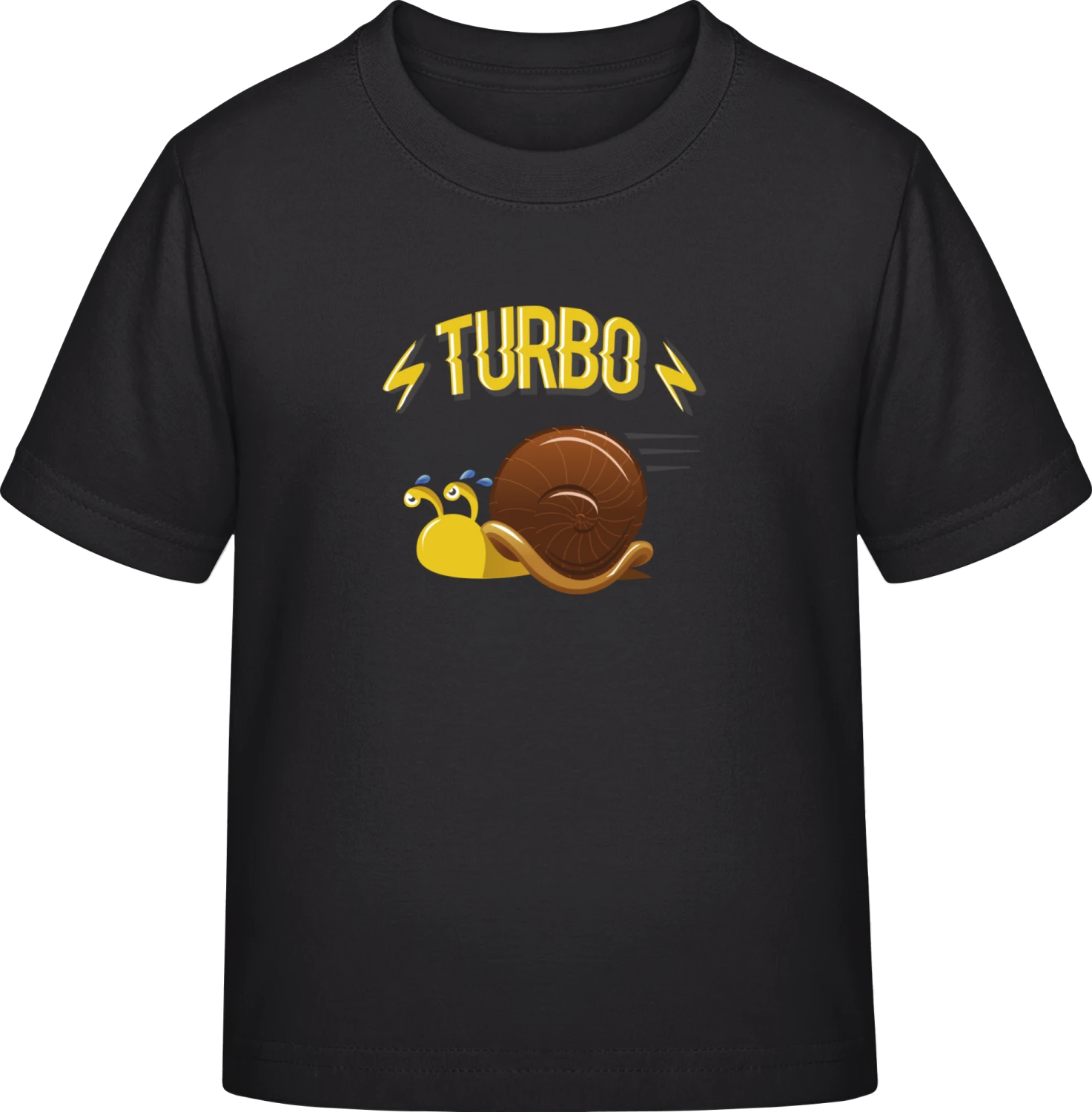 Turbo Schnecke - Black Exact 190 Kids - Front